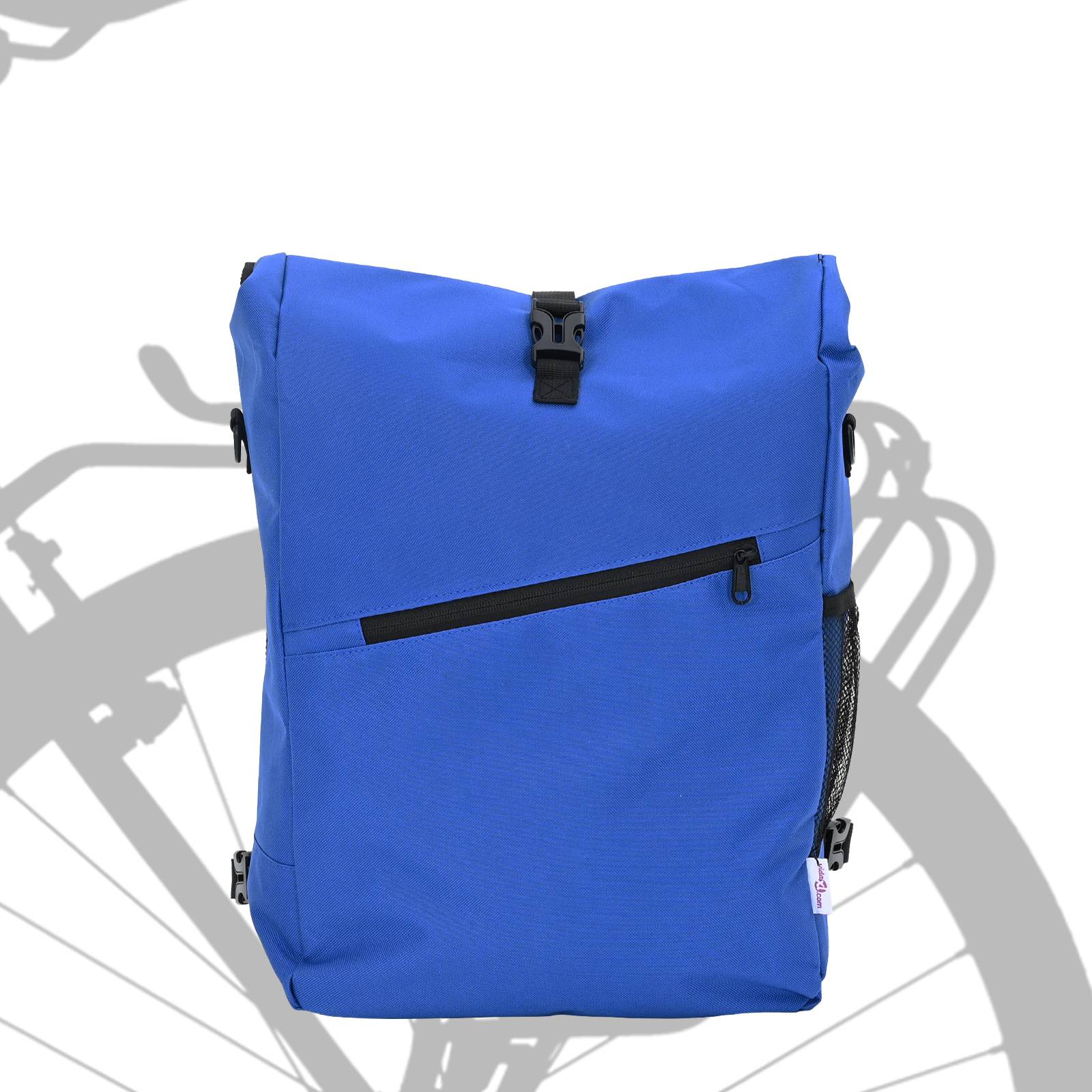 vidaXL Gepäckträgertasche Blau 25 L 33x16x48 cm