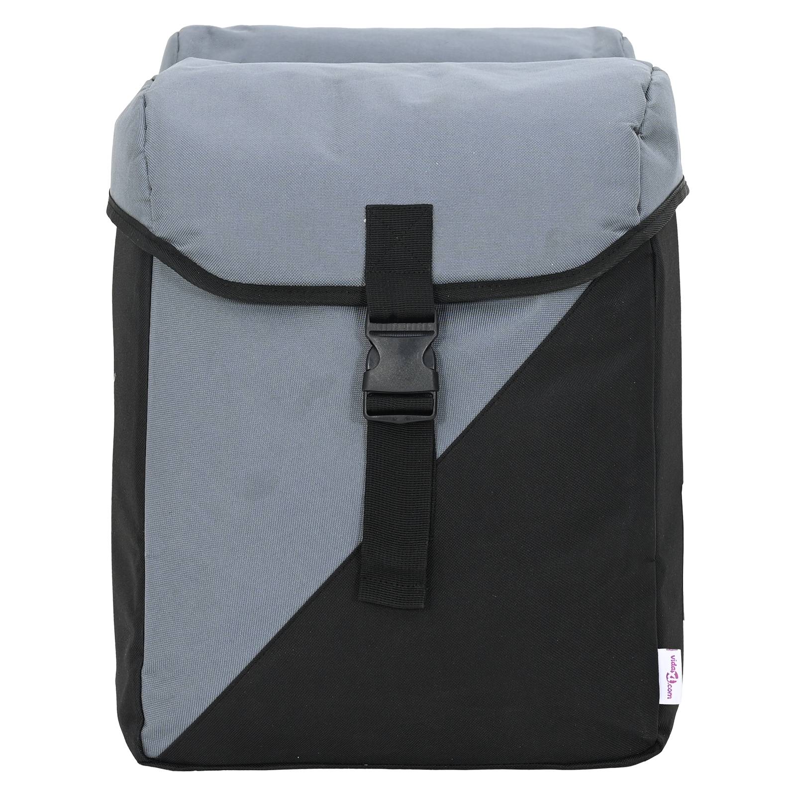 vidaXL Fahrradtasche Doppeltaschen 35L Grau