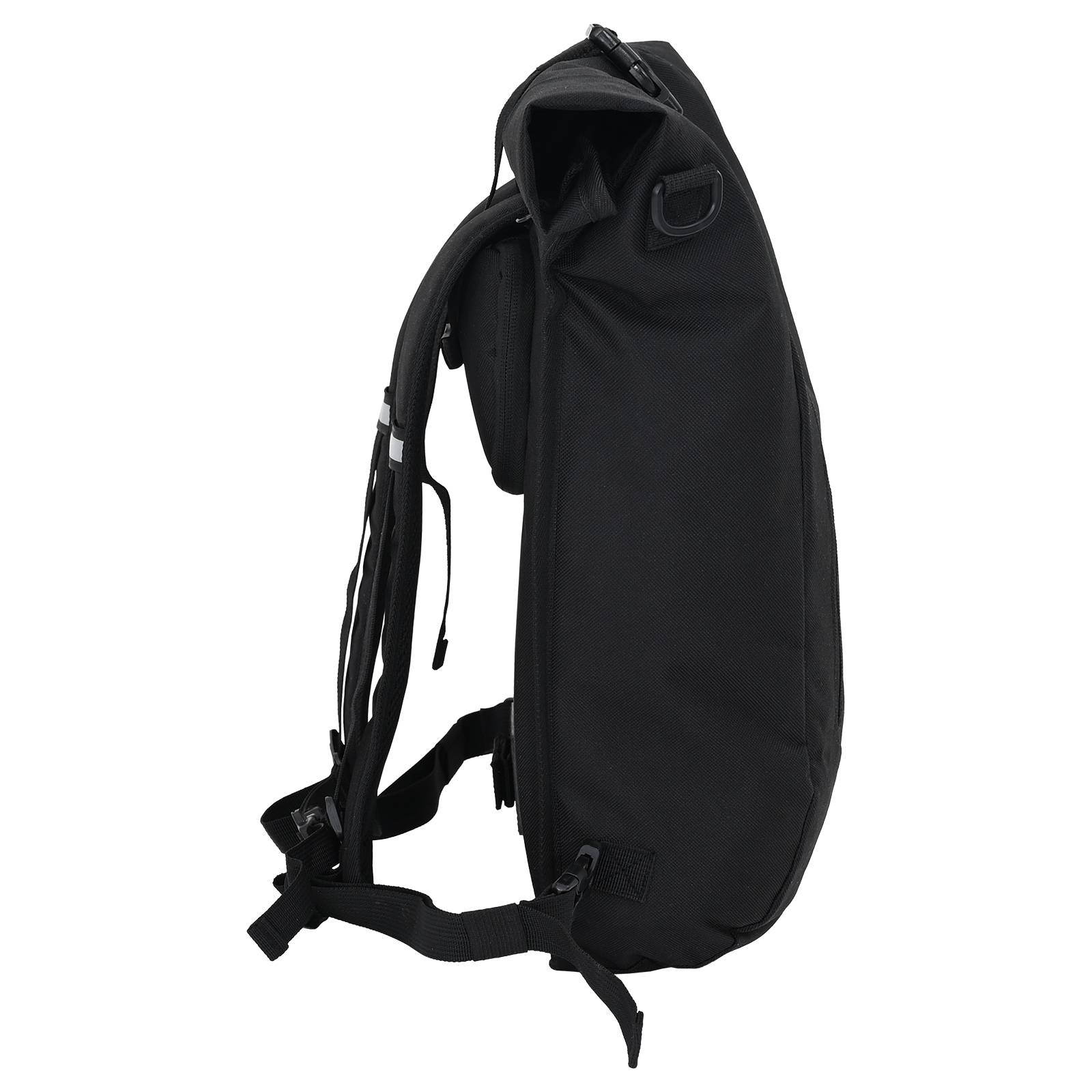 vidaXL Fahrradtasche für Gepäckträger 20 L Schwarz 31x13x58 cm