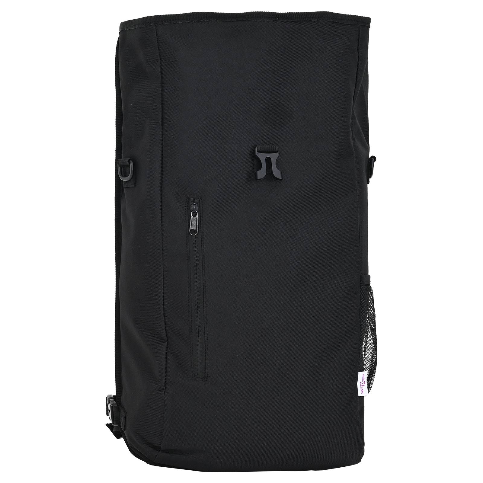 vidaXL Fahrradtasche für Gepäckträger 20 L Schwarz 31x13x58 cm