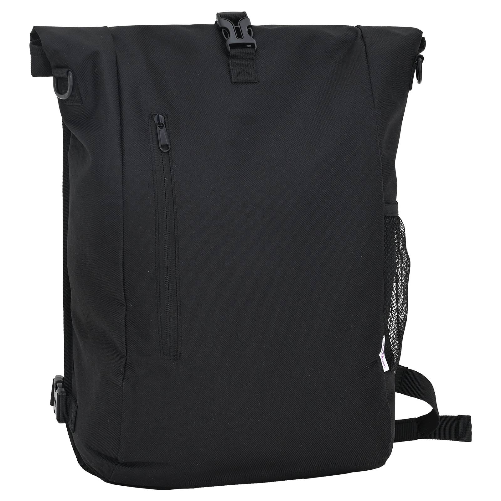 vidaXL Fahrradtasche für Gepäckträger 20 L Schwarz 31x13x58 cm