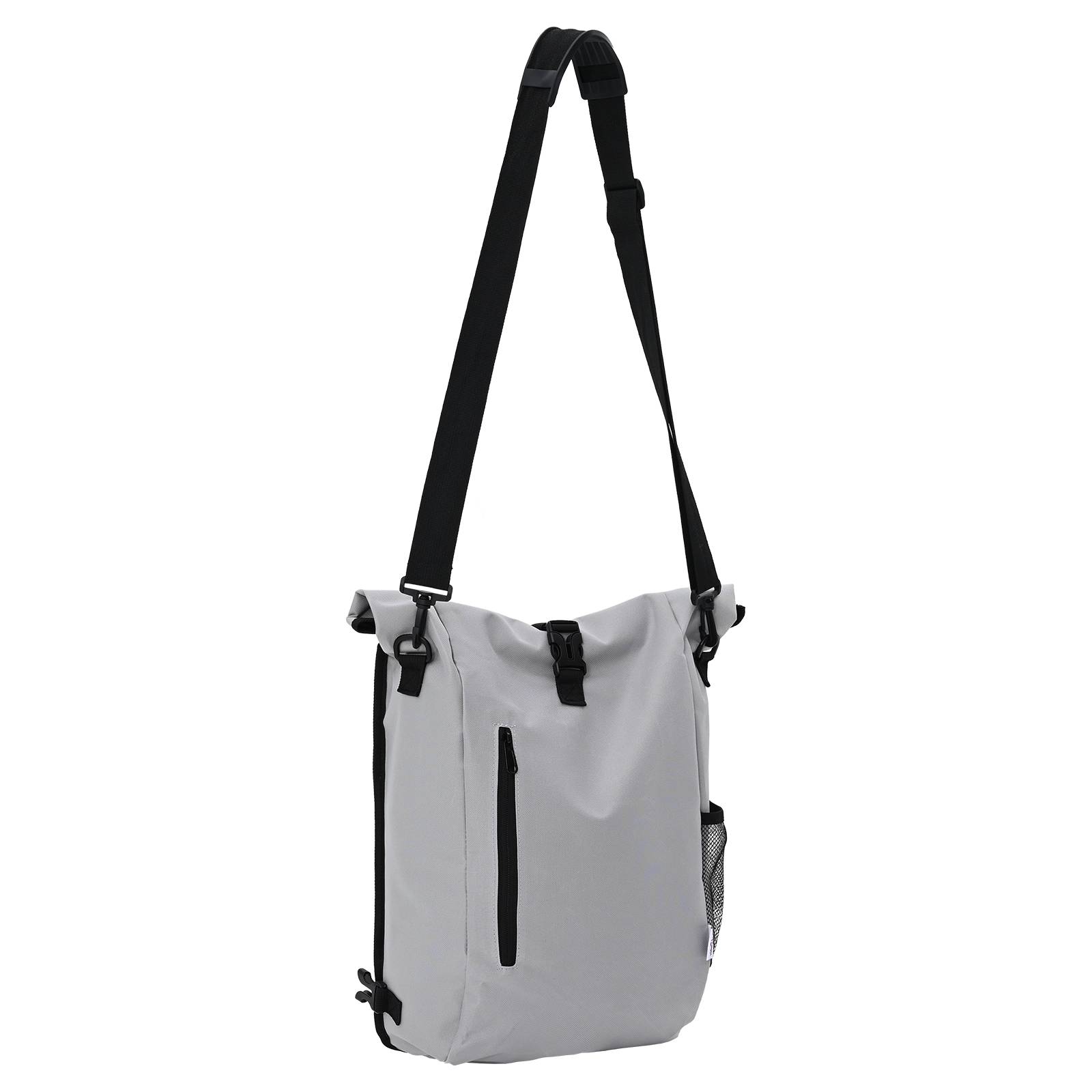 vidaXL Fahrradtasche für Gepäckträger 20 L Grau 31x13x58 cm