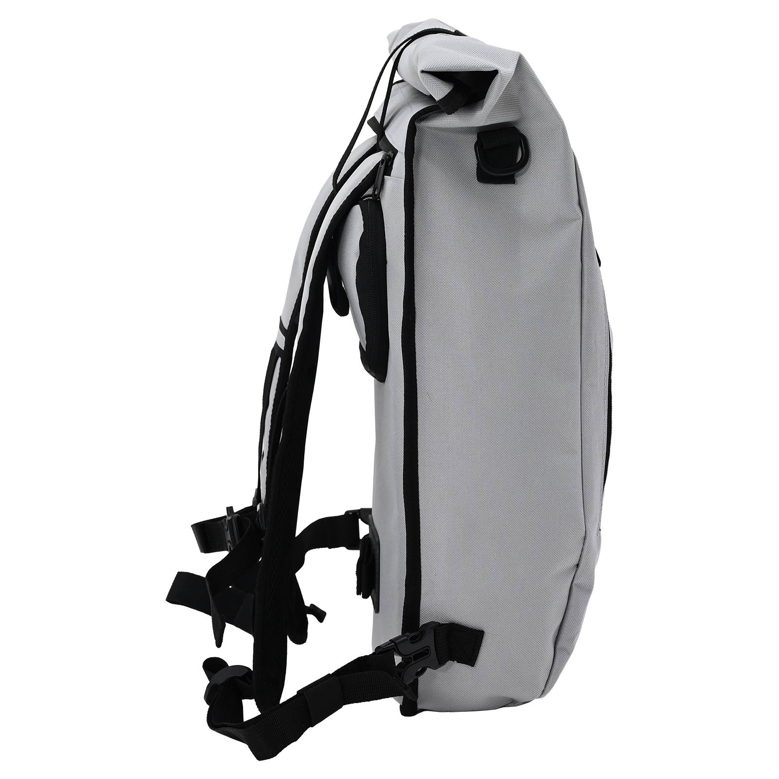 vidaXL Fahrradtasche für Gepäckträger 20 L Grau 31x13x58 cm