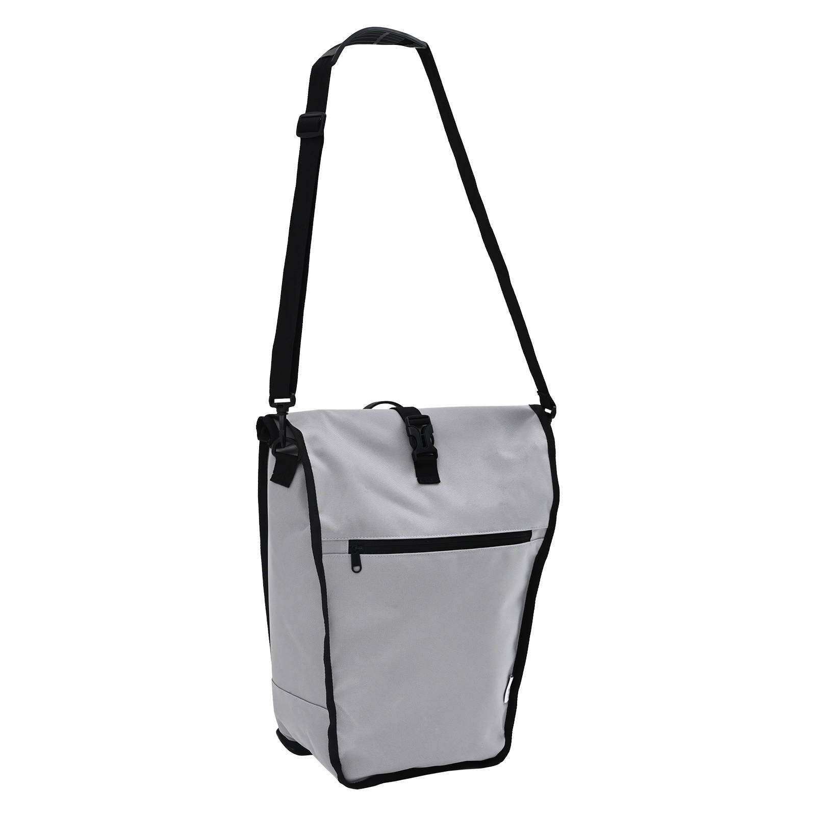 vidaXL Fahrradtasche für Pannier Rack 20 L Grau 34x16x59 cm