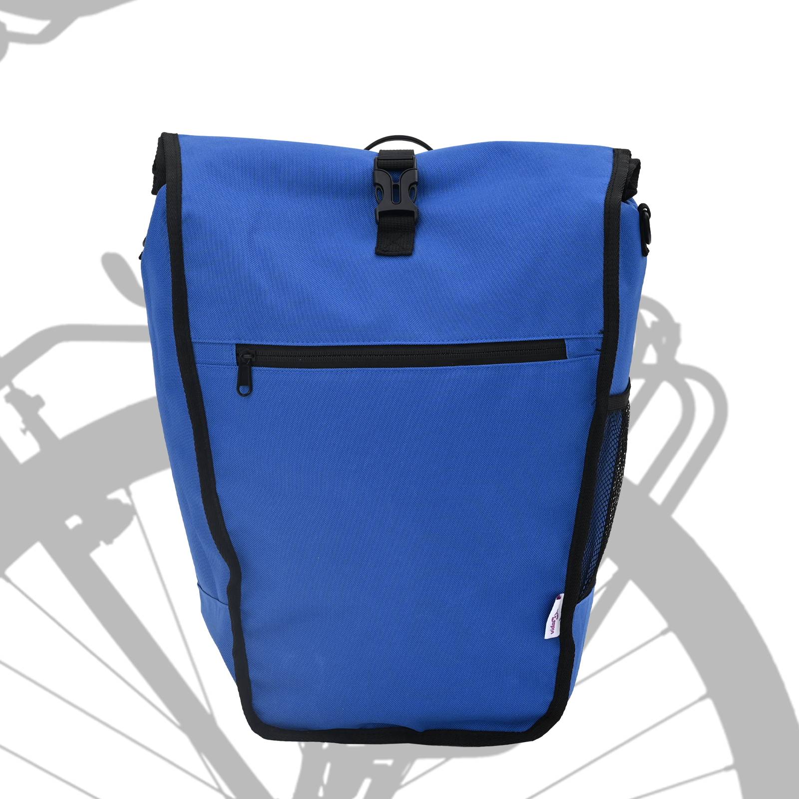 vidaXL Fahrradtasche für Sattelträger 20L Blau 34x16x59 cm