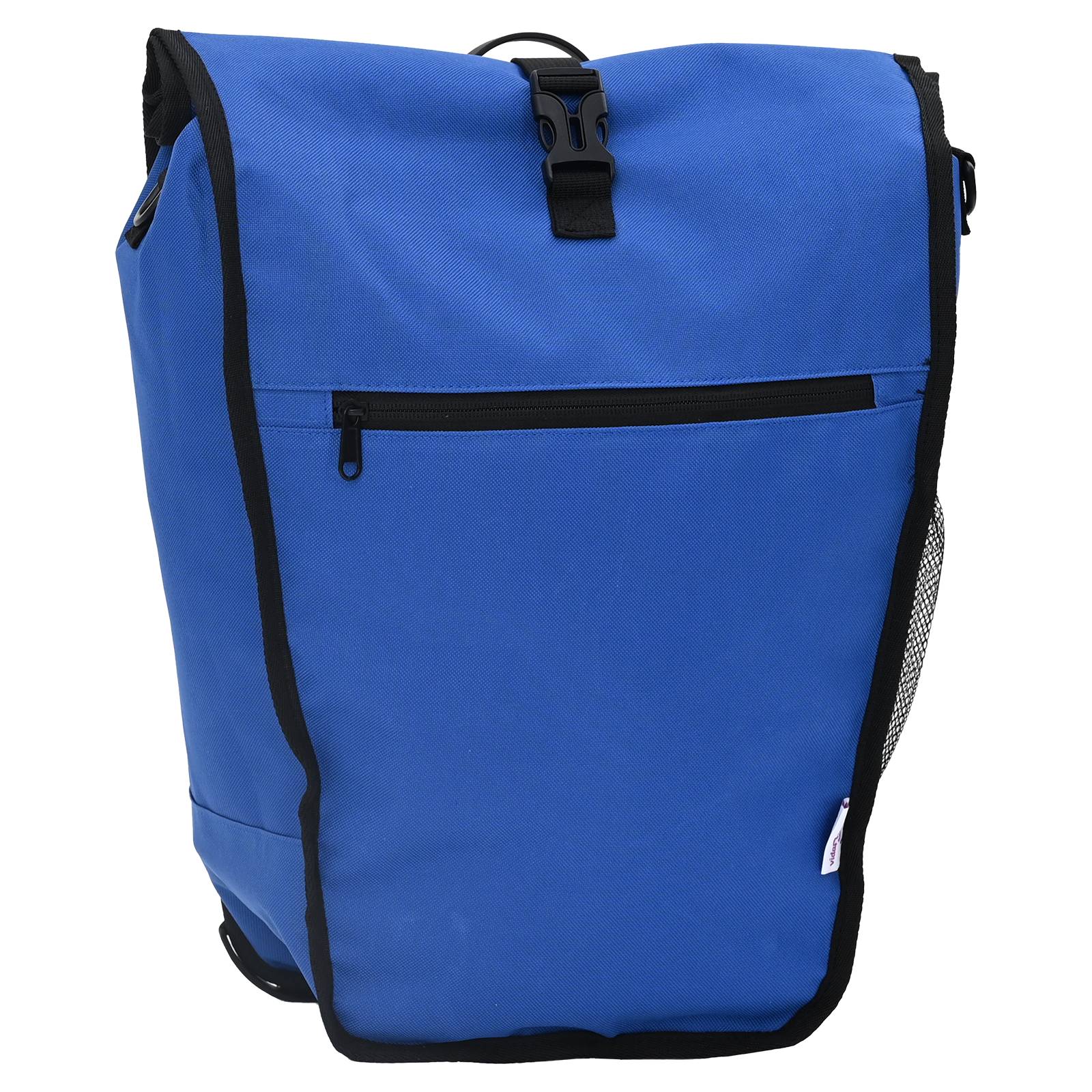 vidaXL Fahrradtasche für Sattelträger 20L Blau 34x16x59 cm
