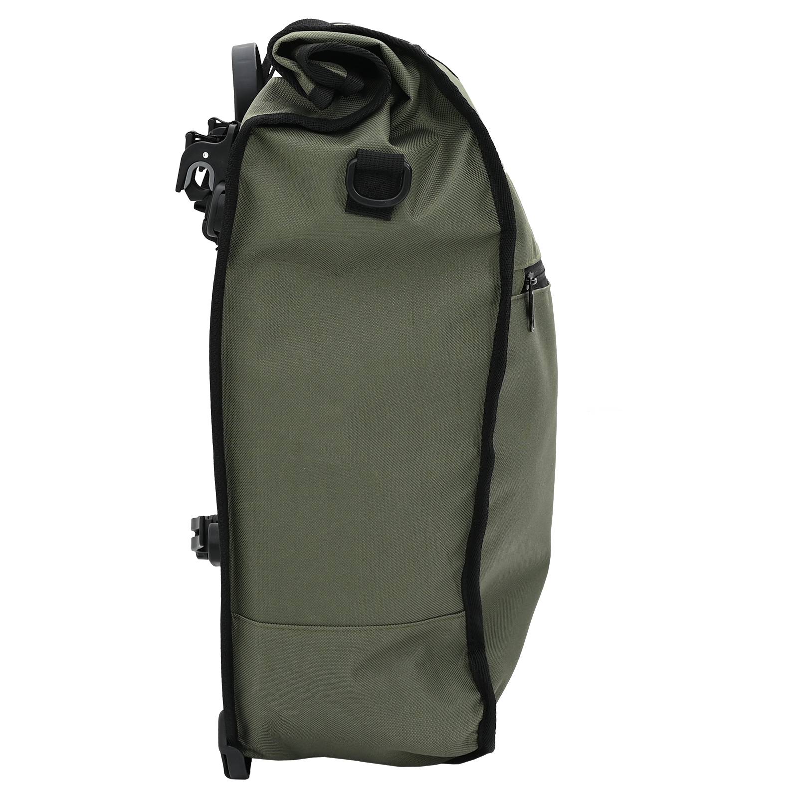 vidaXL Fahrradtasche für Gepäckträger 20 L Olivgrün 34x16x59 cm