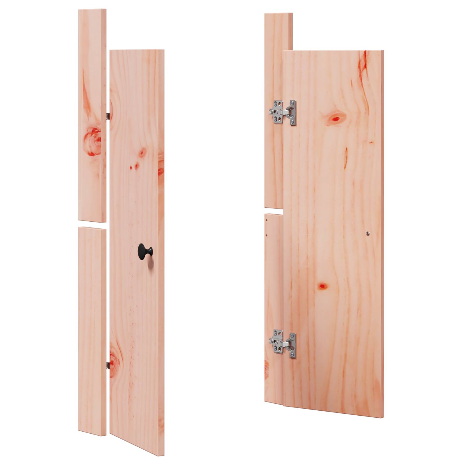 vidaXL Außenküchentüren 50x9x82 cm Massivholz Douglasie