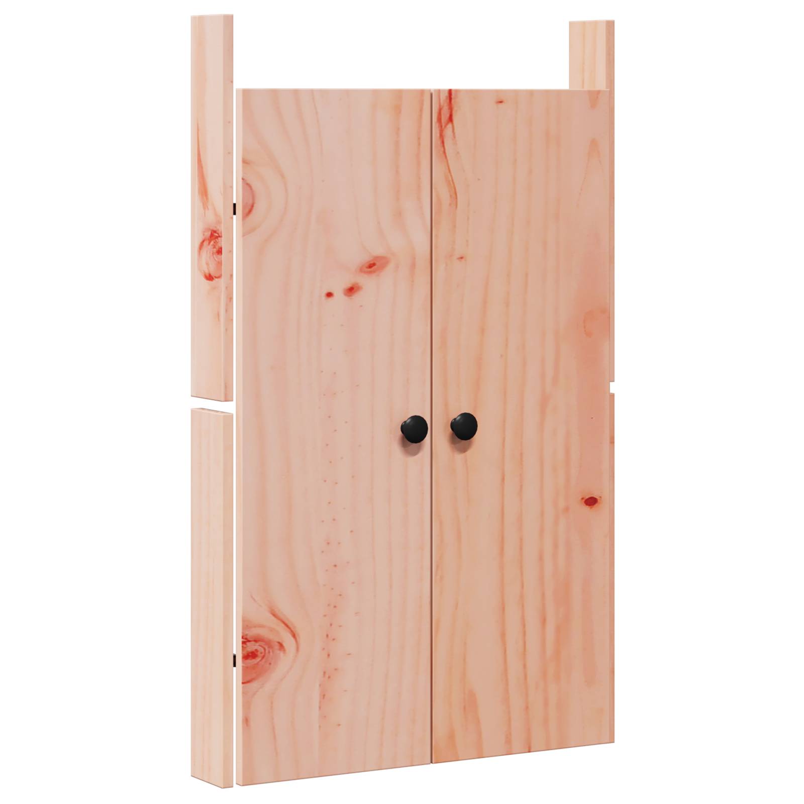 vidaXL Außenküchentüren 2 Stück 50x9x82 cm Massivholz Douglasie