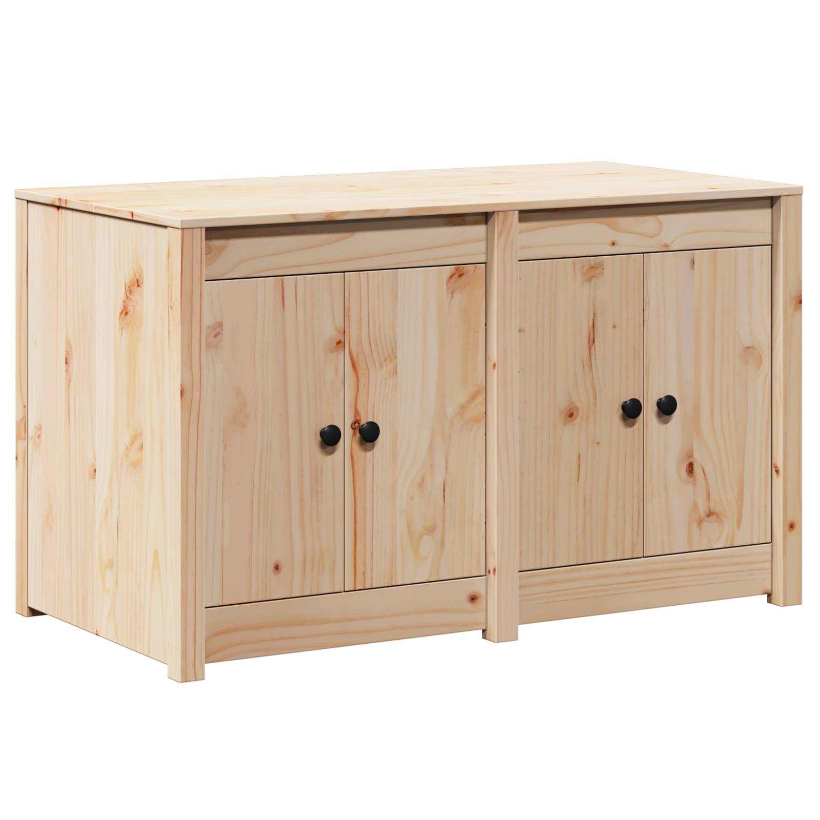 vidaXL Außenschrank für die Küche 106x55x64 cm Massivholz Kiefer
