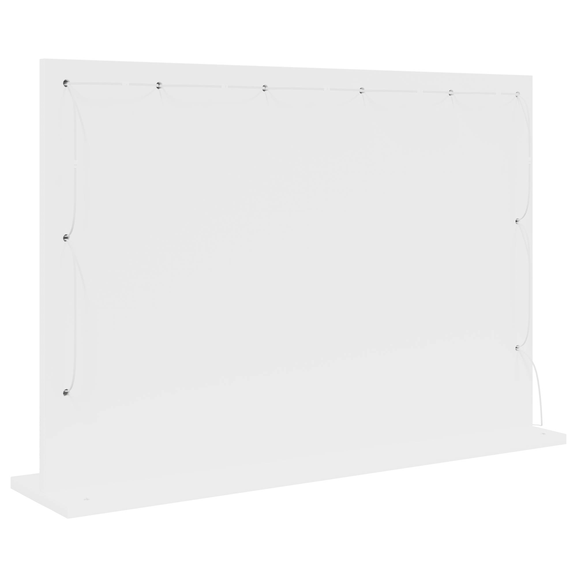 vidaXL Schminkspiegel mit LED-Lichtern Weiß 80x55x18 cm