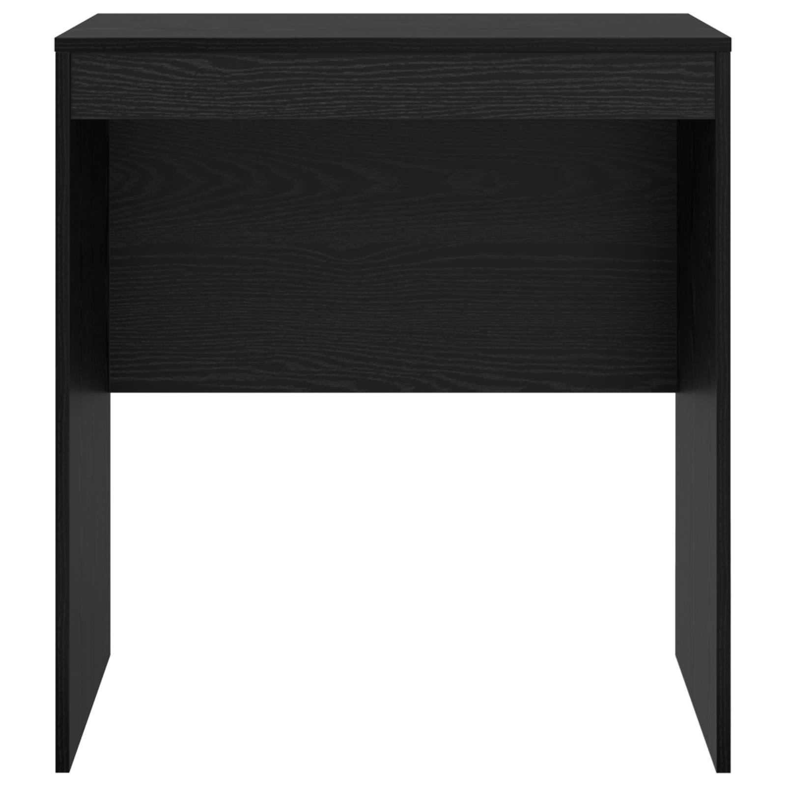 vidaXL Schreibtisch Schwarzes Eichenholz Holzwerkstoff 70 x 50 x 76 cm