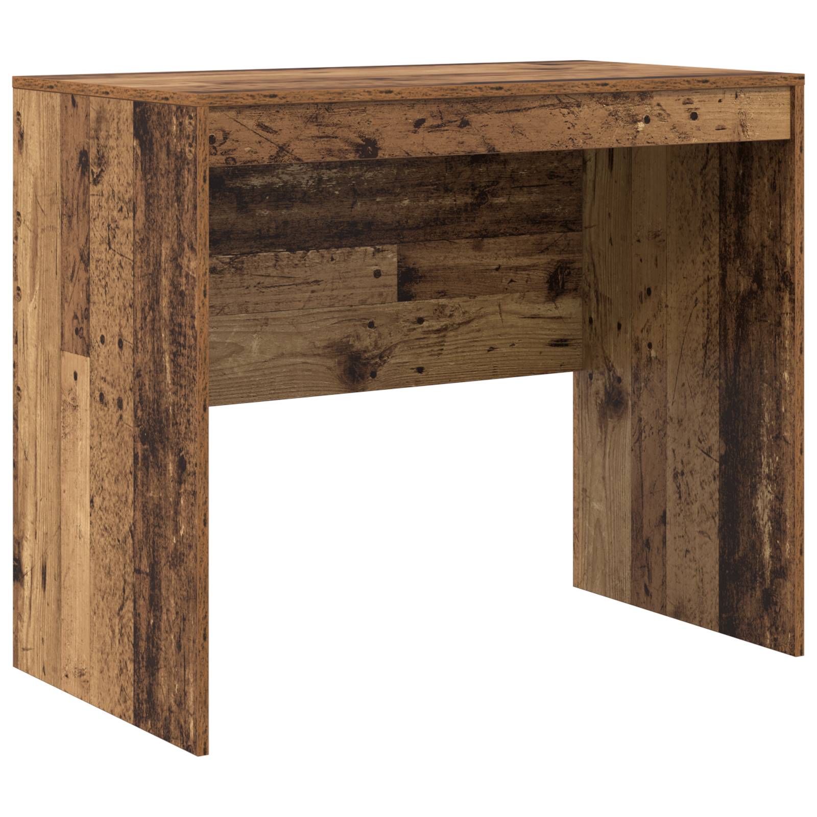 vidaXL Schreibtisch - Altholz Altholz Spanplatte 90 x 50 x 76 cm