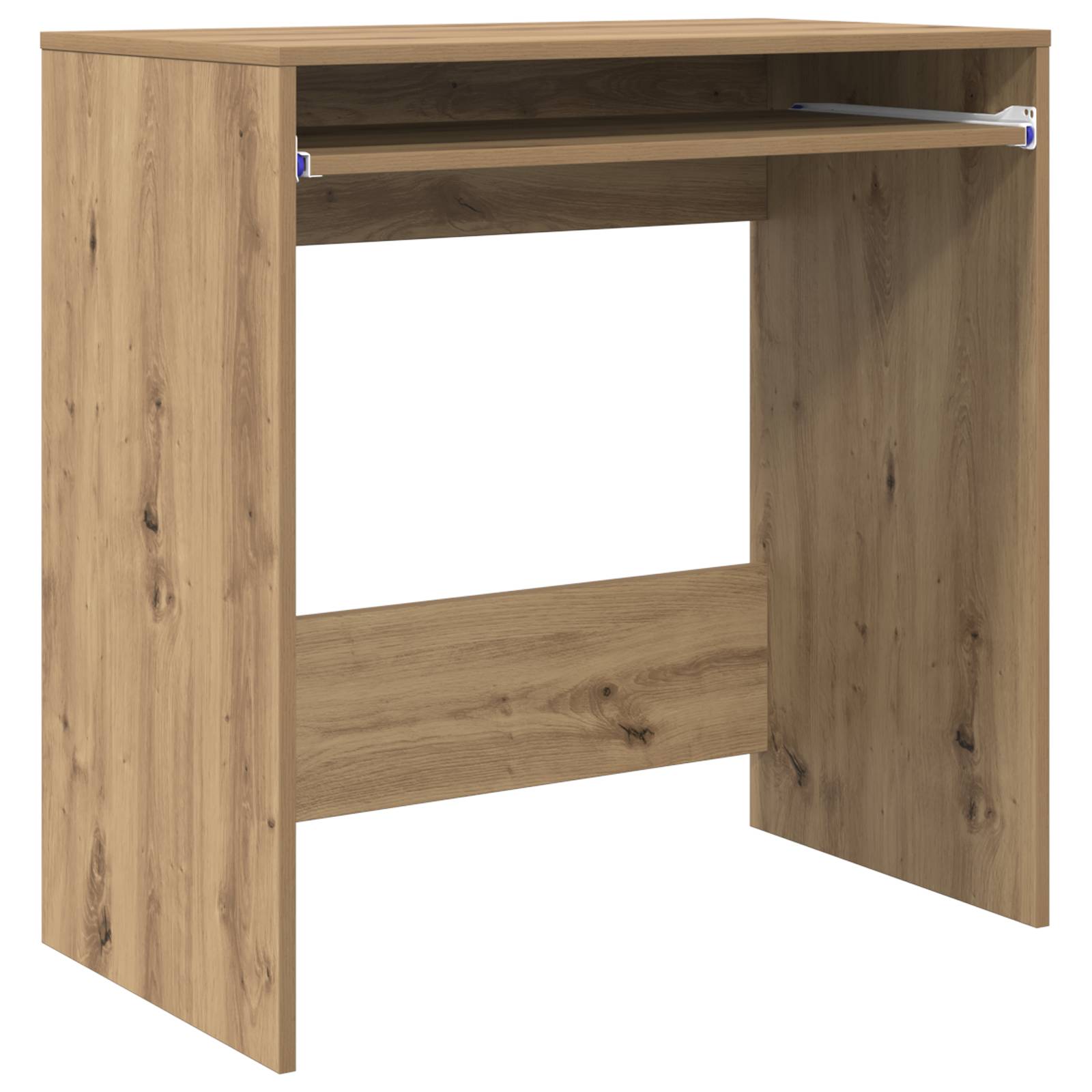 vidaXL Computertisch Artisan Eiche Holzwerkstoff Standard Einfach
