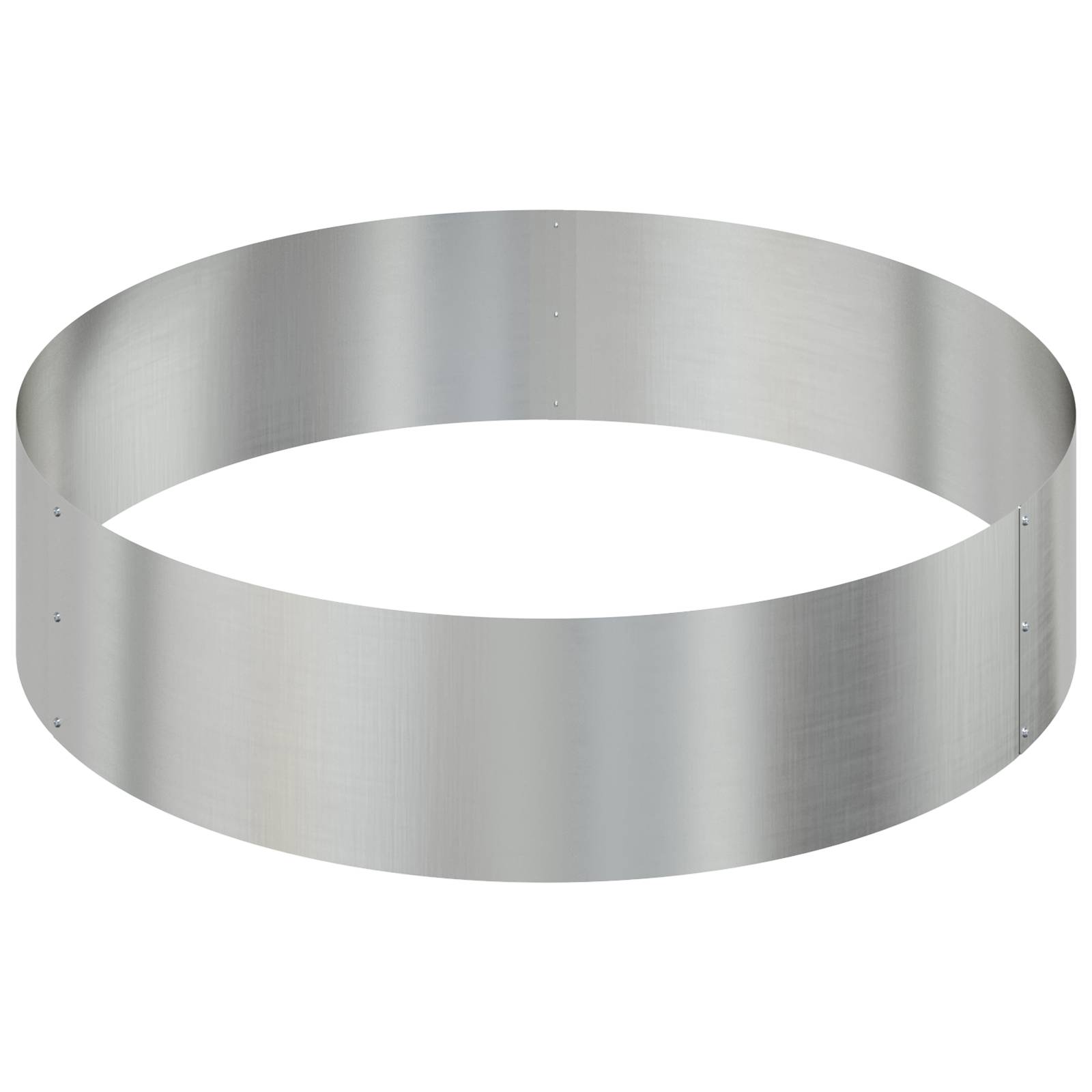 vidaXL Metallpflanzgefäß Verzinkter Stahl Ø 90 cm Langlebig