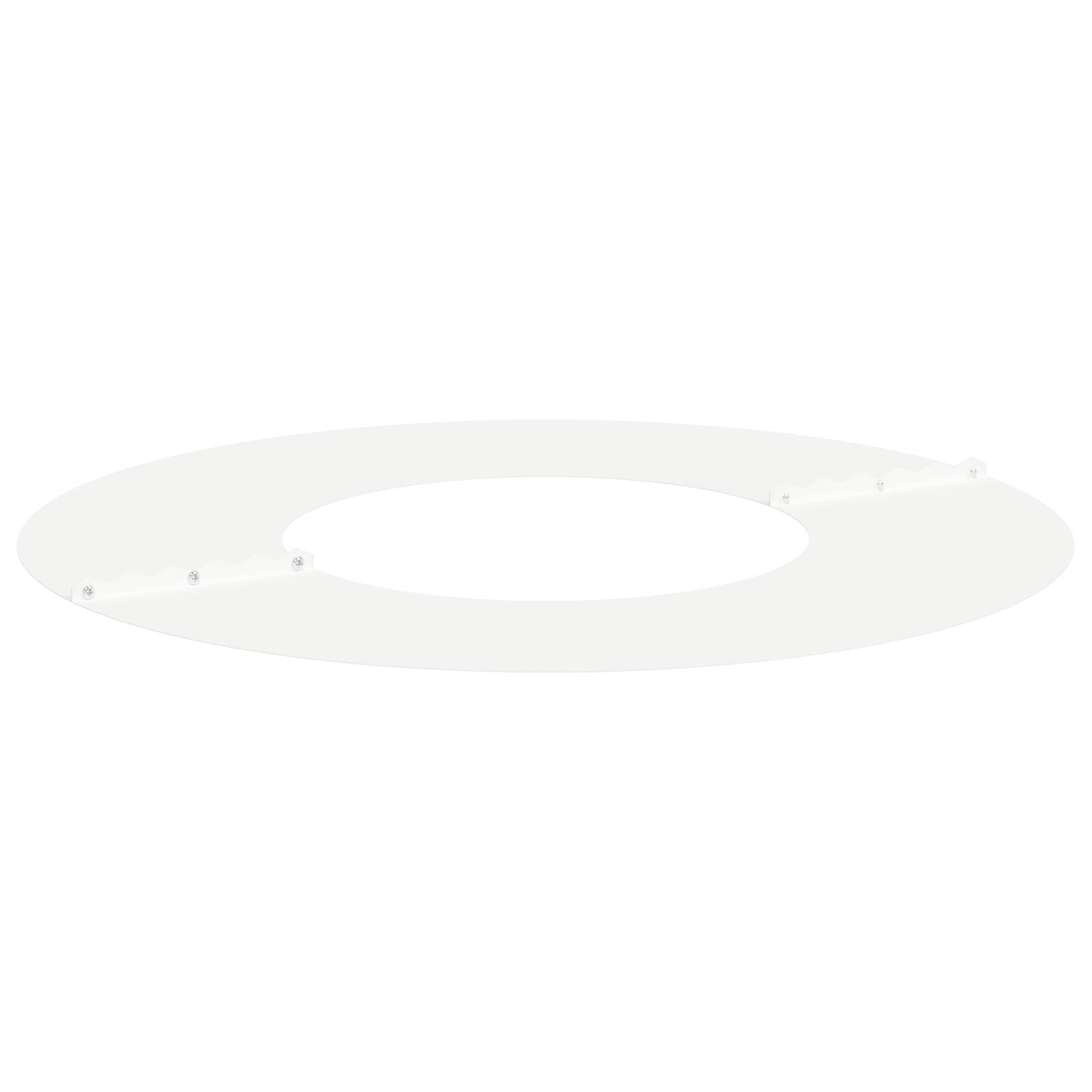 vidaXL Keramik Pflanzer Weiß Keramik Groß Rund Modern