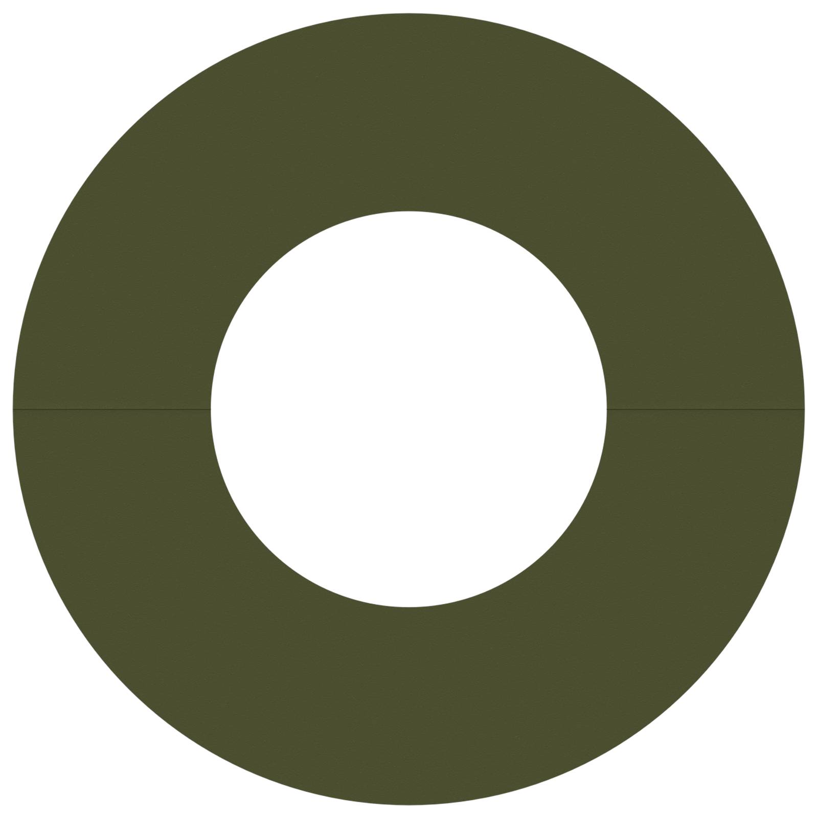 vidaXL Olivgrüner Pflanzkübel Olivgrün Kunststoff Mittel