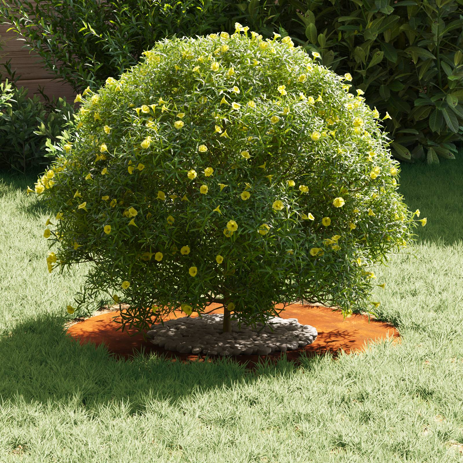 vidaXL Cortenstahl Pflanzenkübel Cortenstahl Groß Dekorative Intarsien