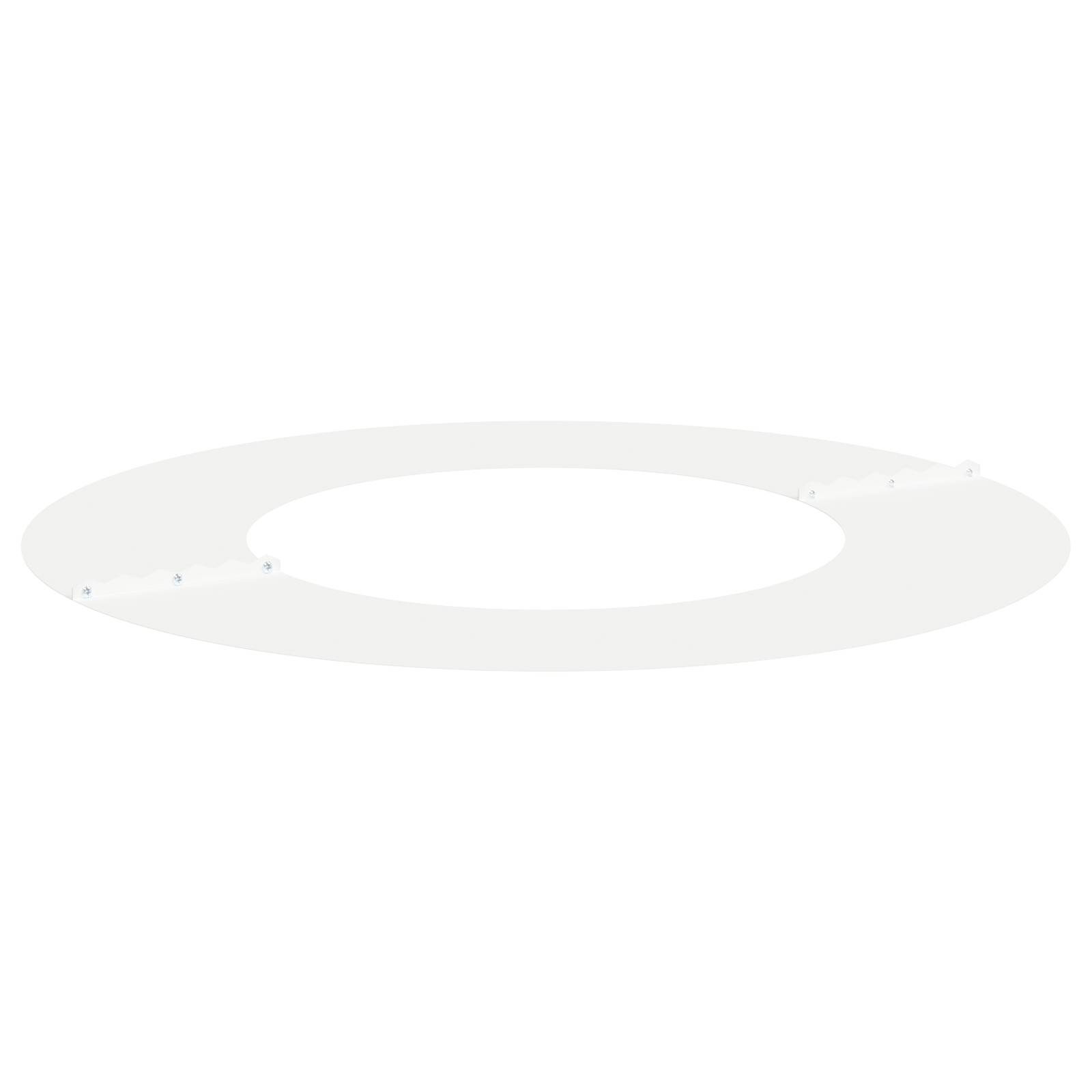 vidaXL Kunststoff Pflanzkübel Weiß Kunststoff Mittel Langlebig