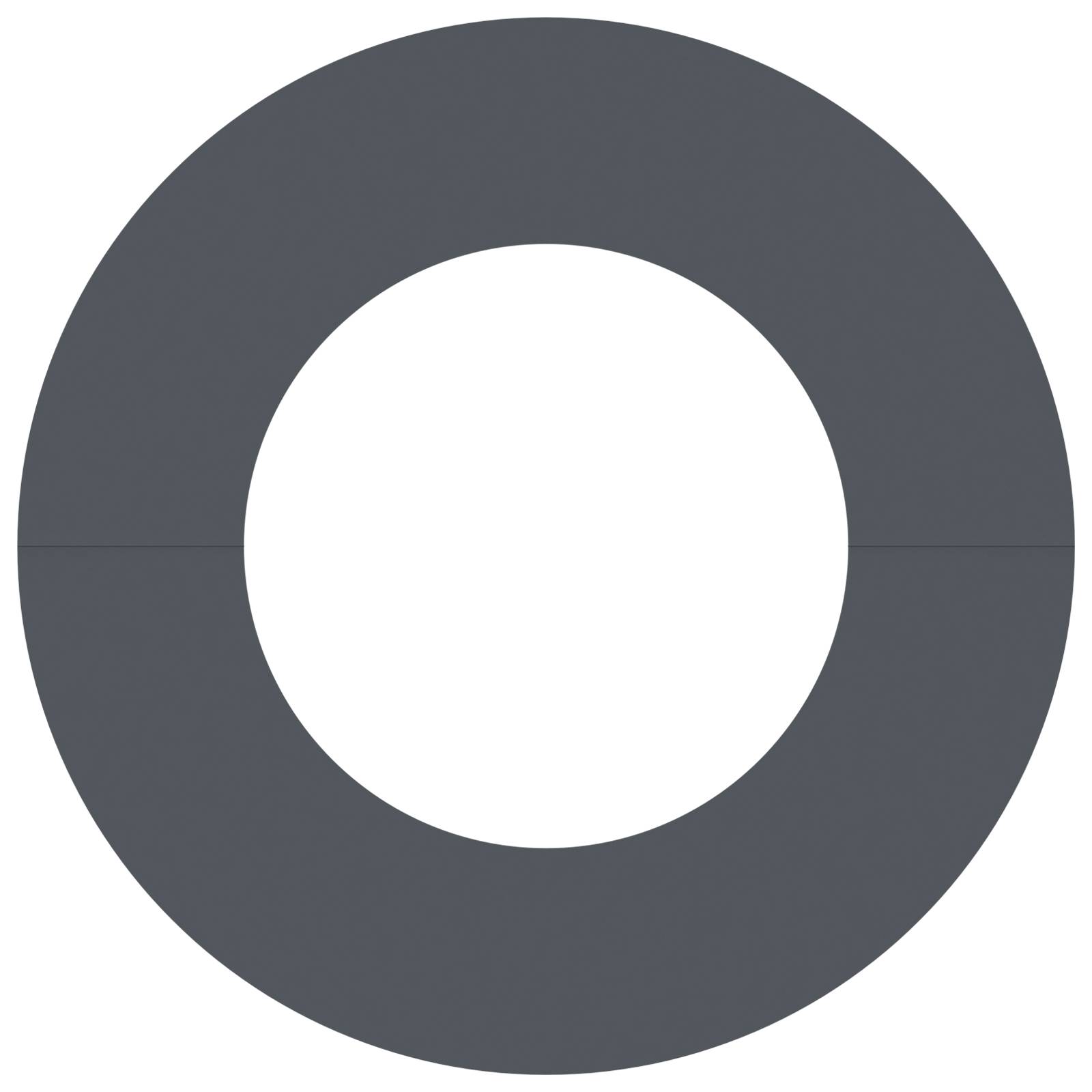 vidaXL Kunststoff Pflanzset Anthrazit Kunststoff Groß Langlebig