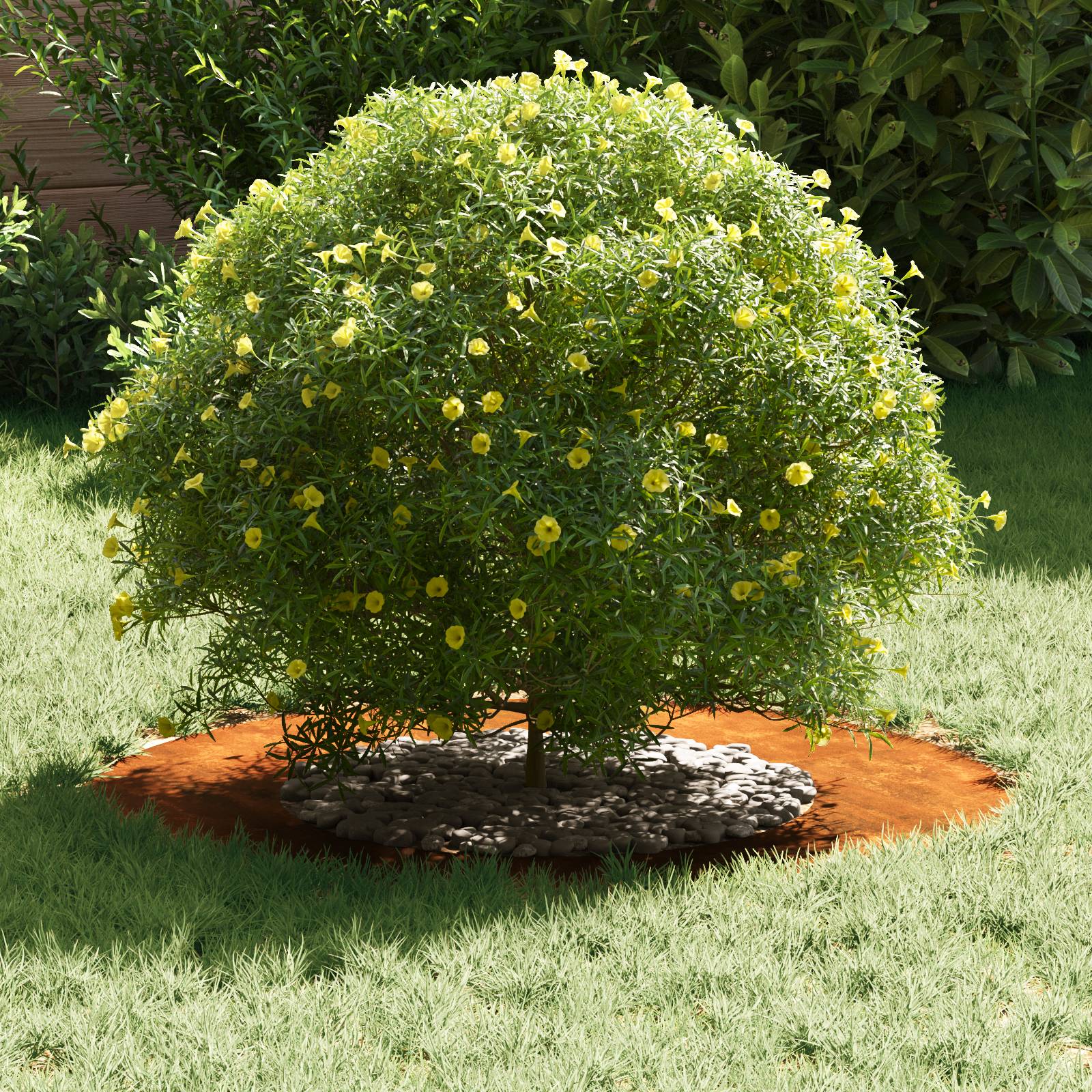 vidaXL Cortenstahl Pflanzkübel Cortenstahl 70 cm Durchmesser Langlebig