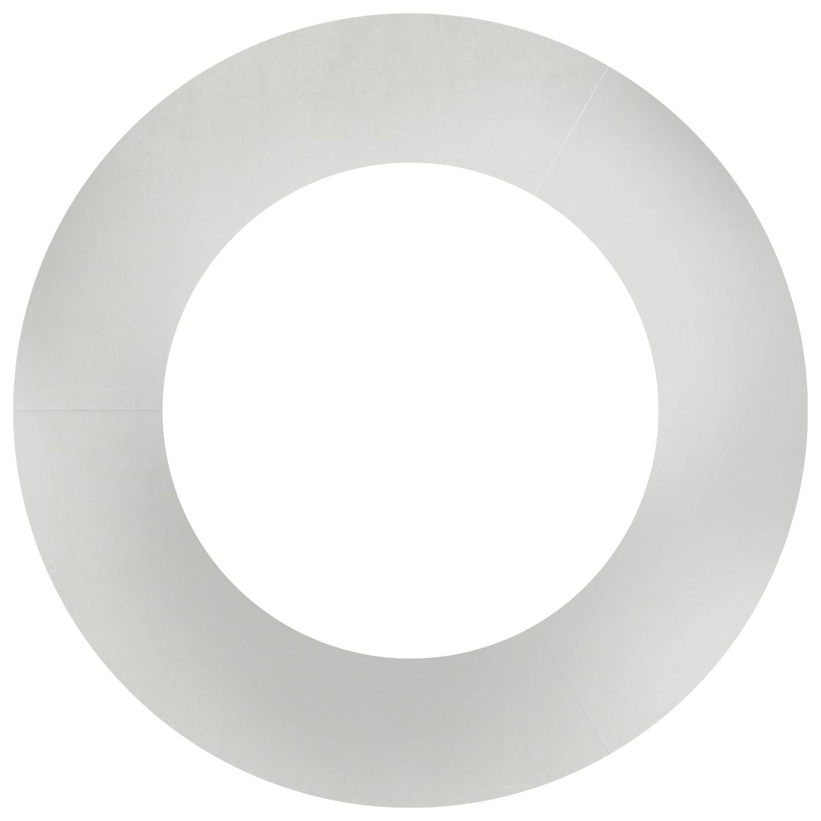 vidaXL Edelstahl Pflanzer Edelstahl Groß Langlebig Rund Modern