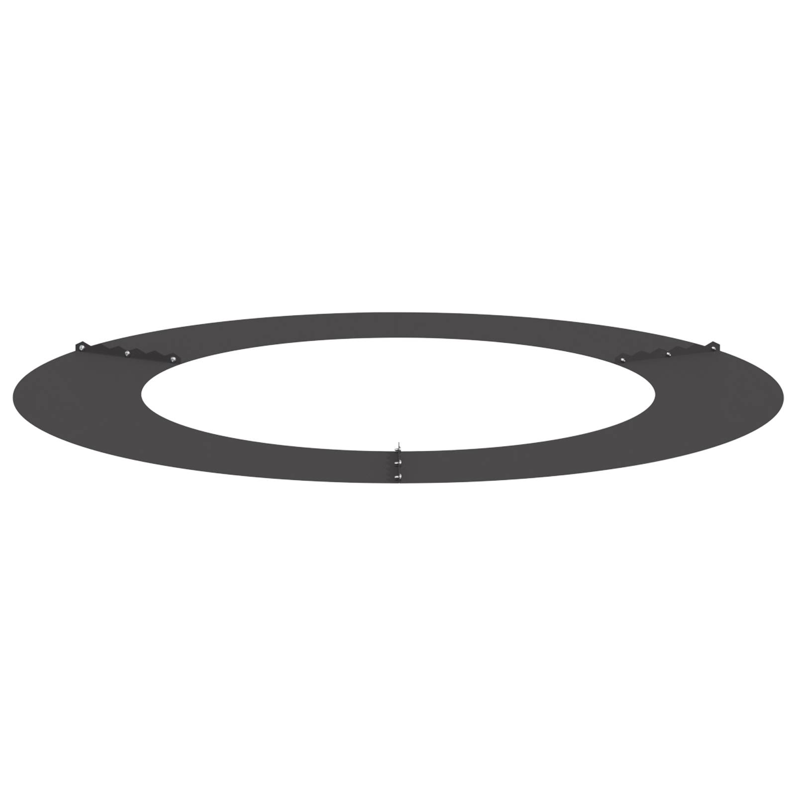 vidaXL Kunststoff Pflanzset Schwarz Kunststoff 90 cm Durchmesser