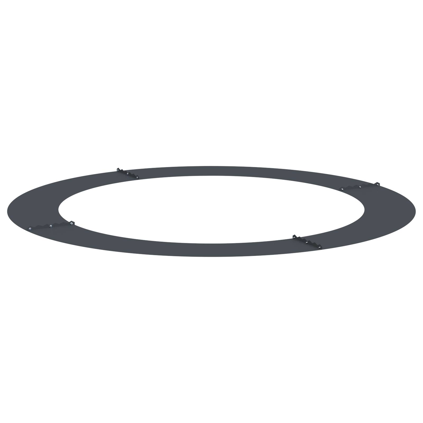 vidaXL Anthrazit Pflanzer Anthrazit Harz Groß Langlebig