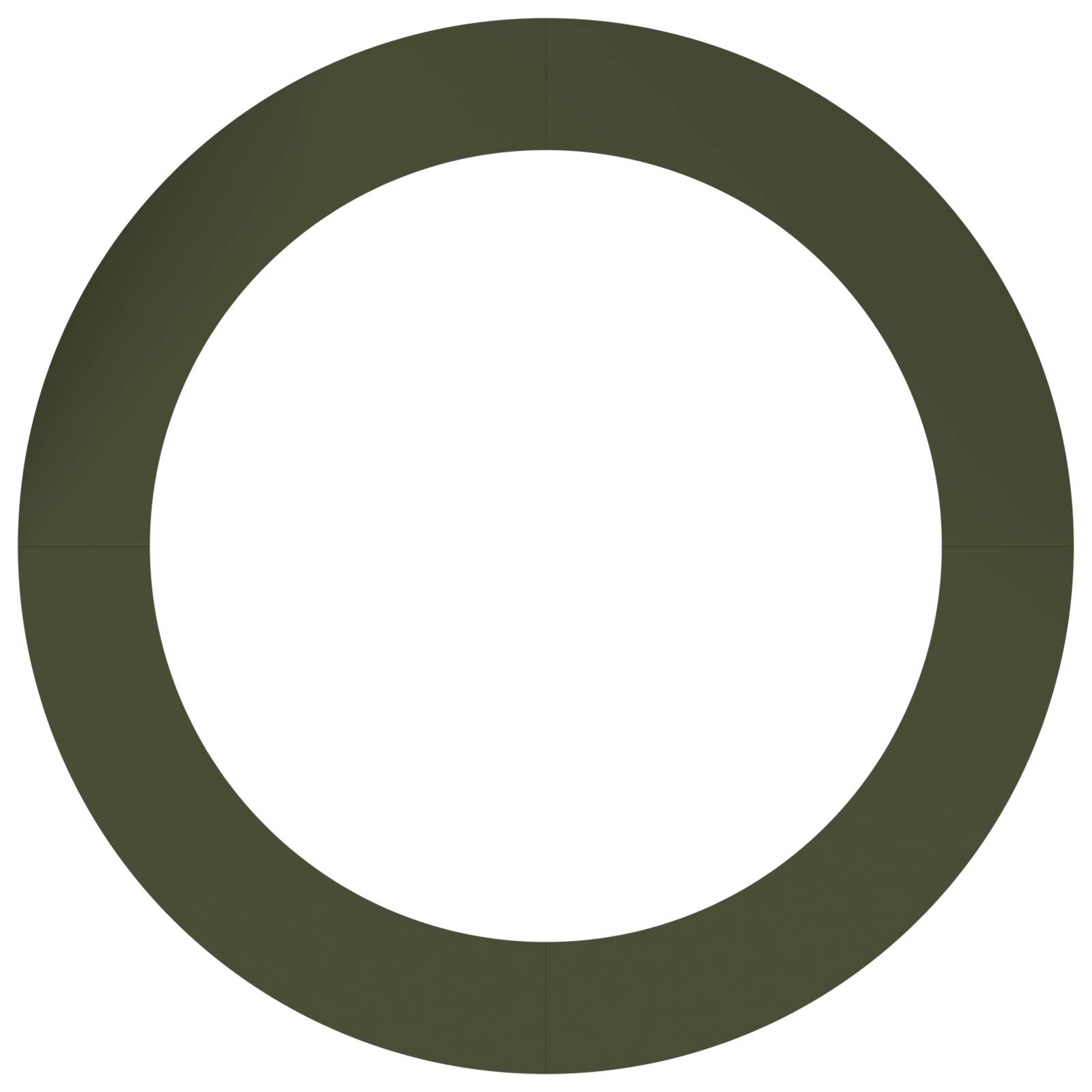 vidaXL Olivgrüne Pflanzer Olivgrün Kunststoff Groß Olivgrüne Pflanzer