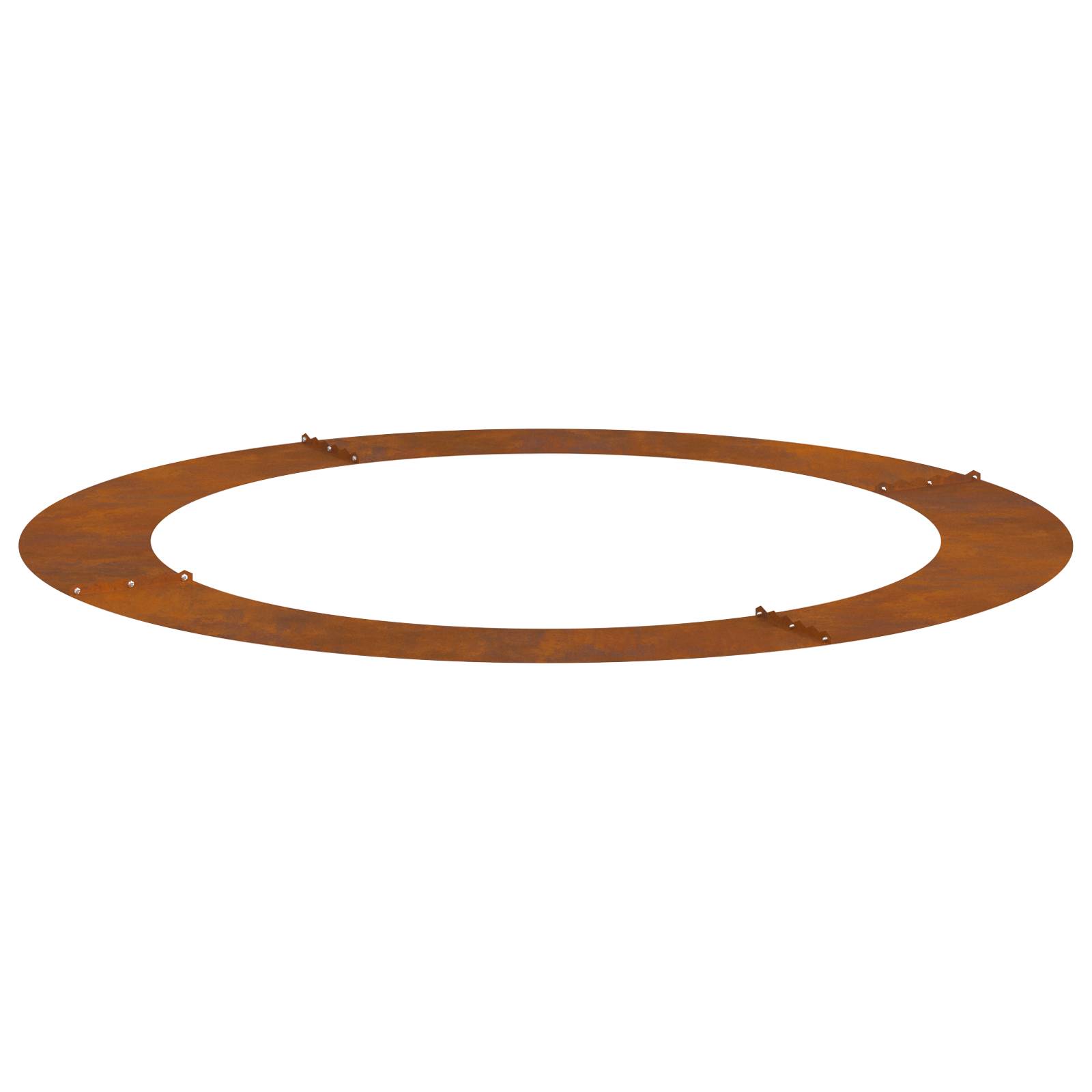 vidaXL Cortenstahl Pflanzkübel Cortenstahl Groß Langlebig Rund