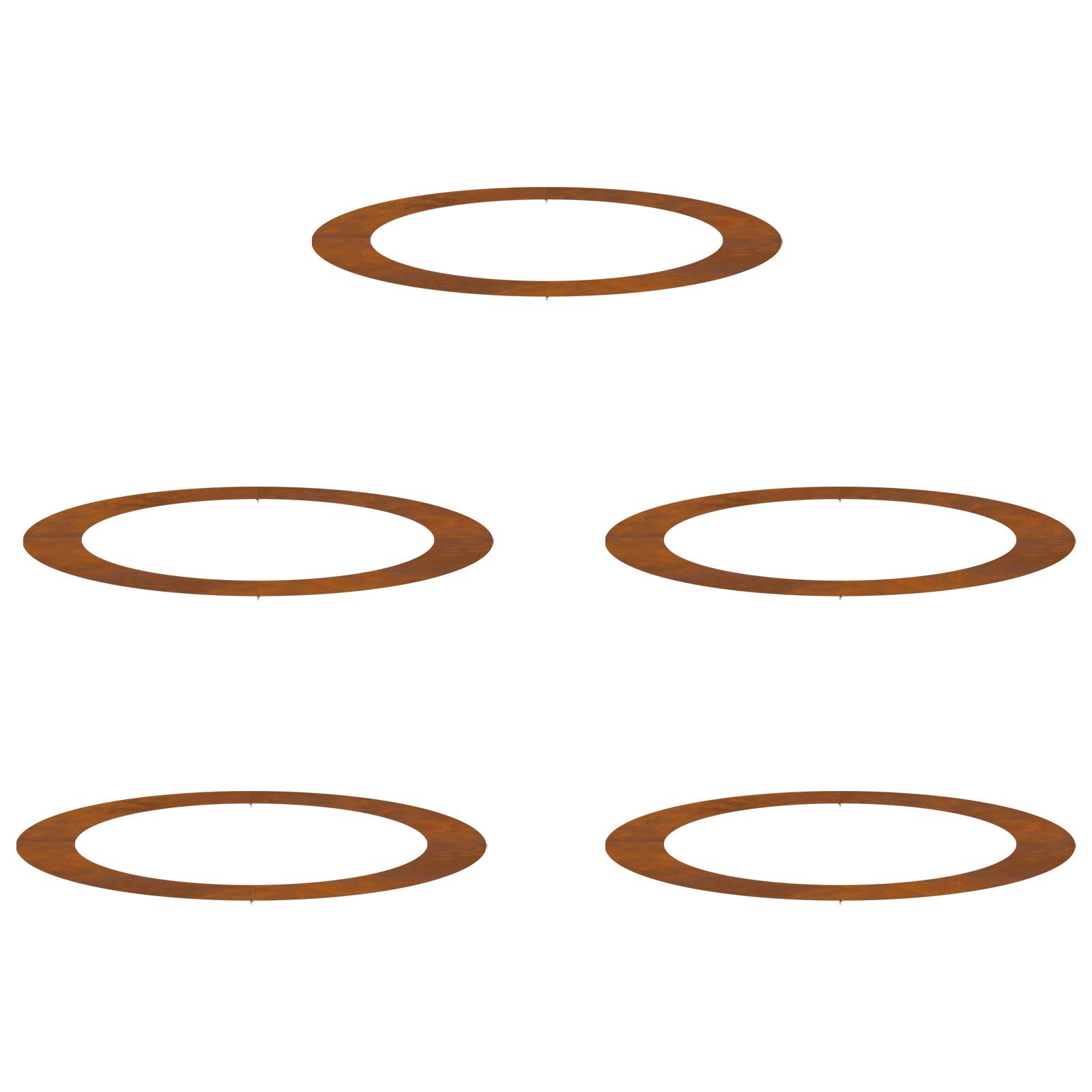 vidaXL Cortenstahl Pflanzer Cortenstahl Groß Pflanzer