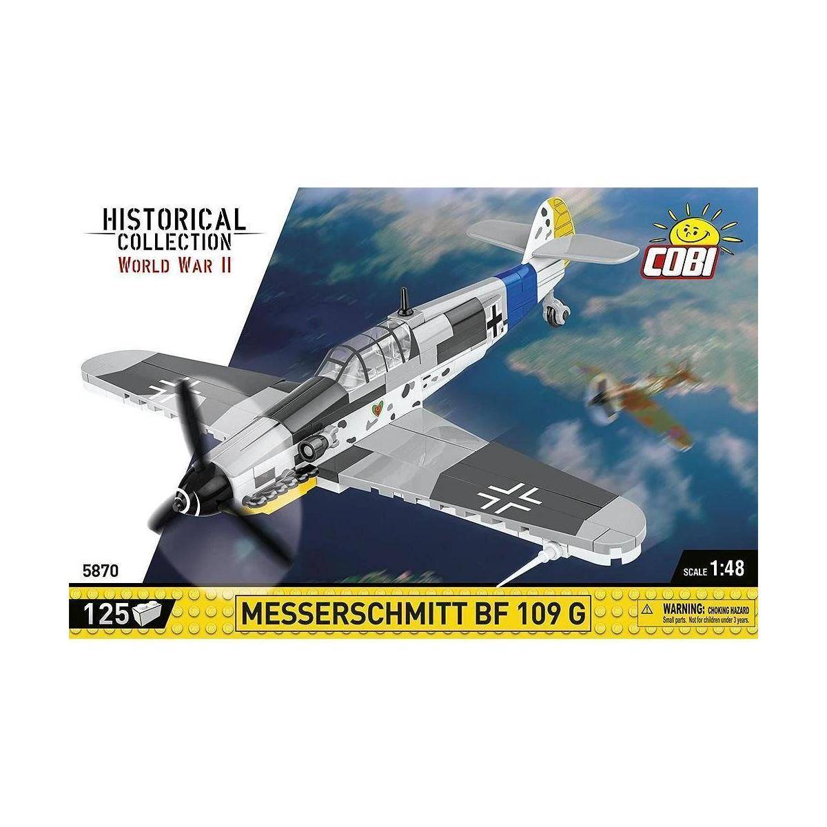 COBI-5870 - HC WWII 5870 MESSERSCHMITT BF 109 G 125 PCS