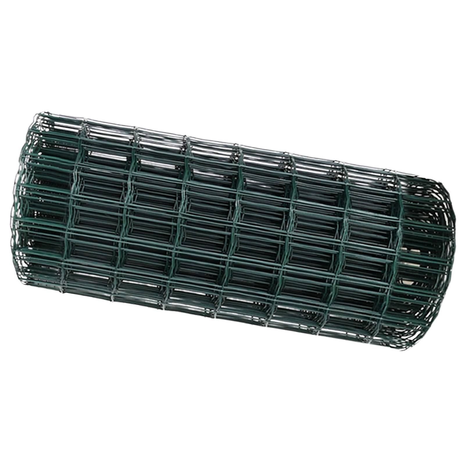 vidaXL Eurozaun Grüner 0.4x25 m Stahl