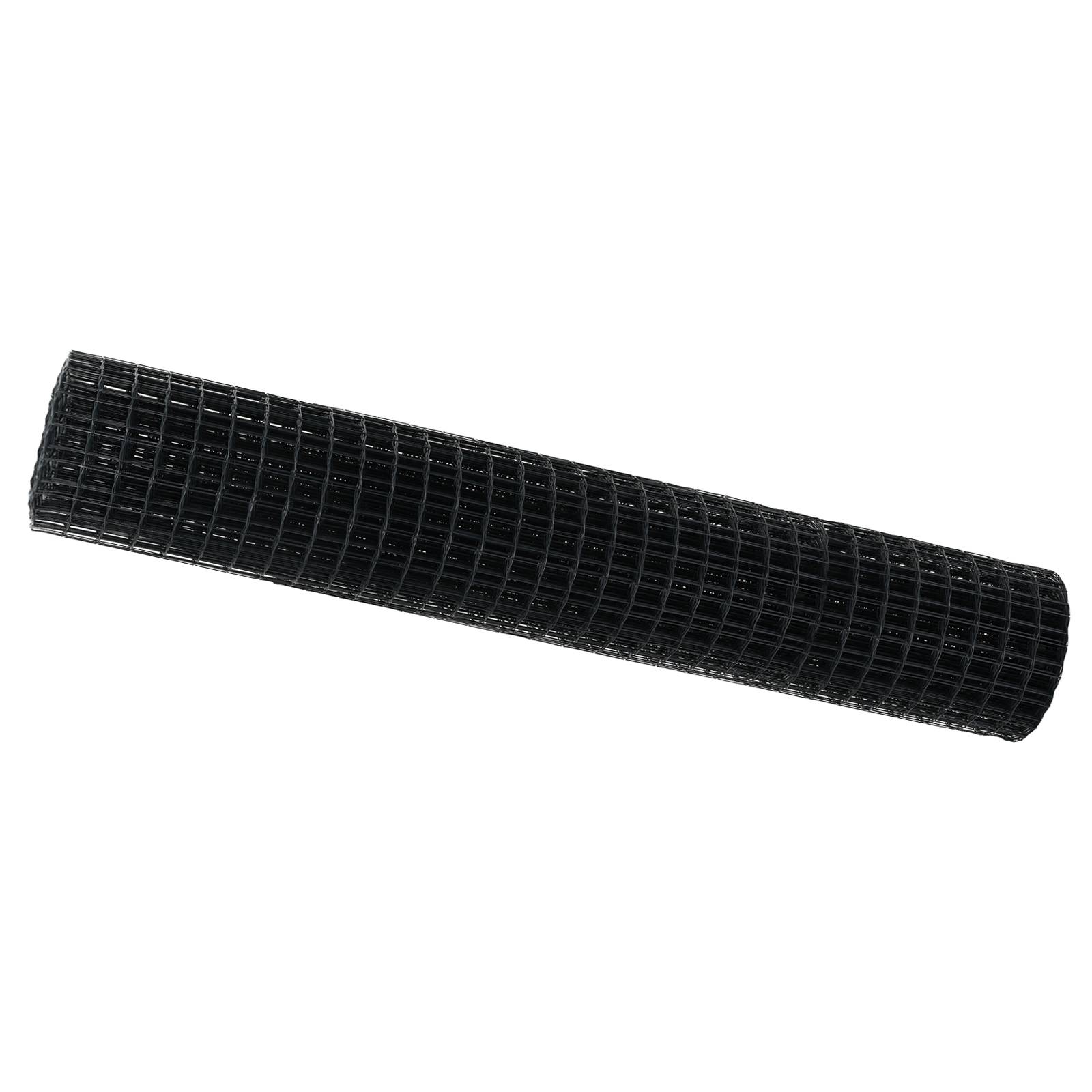 vidaXL Euro-Zaun Grau 1,5 x 10 m Stahl
