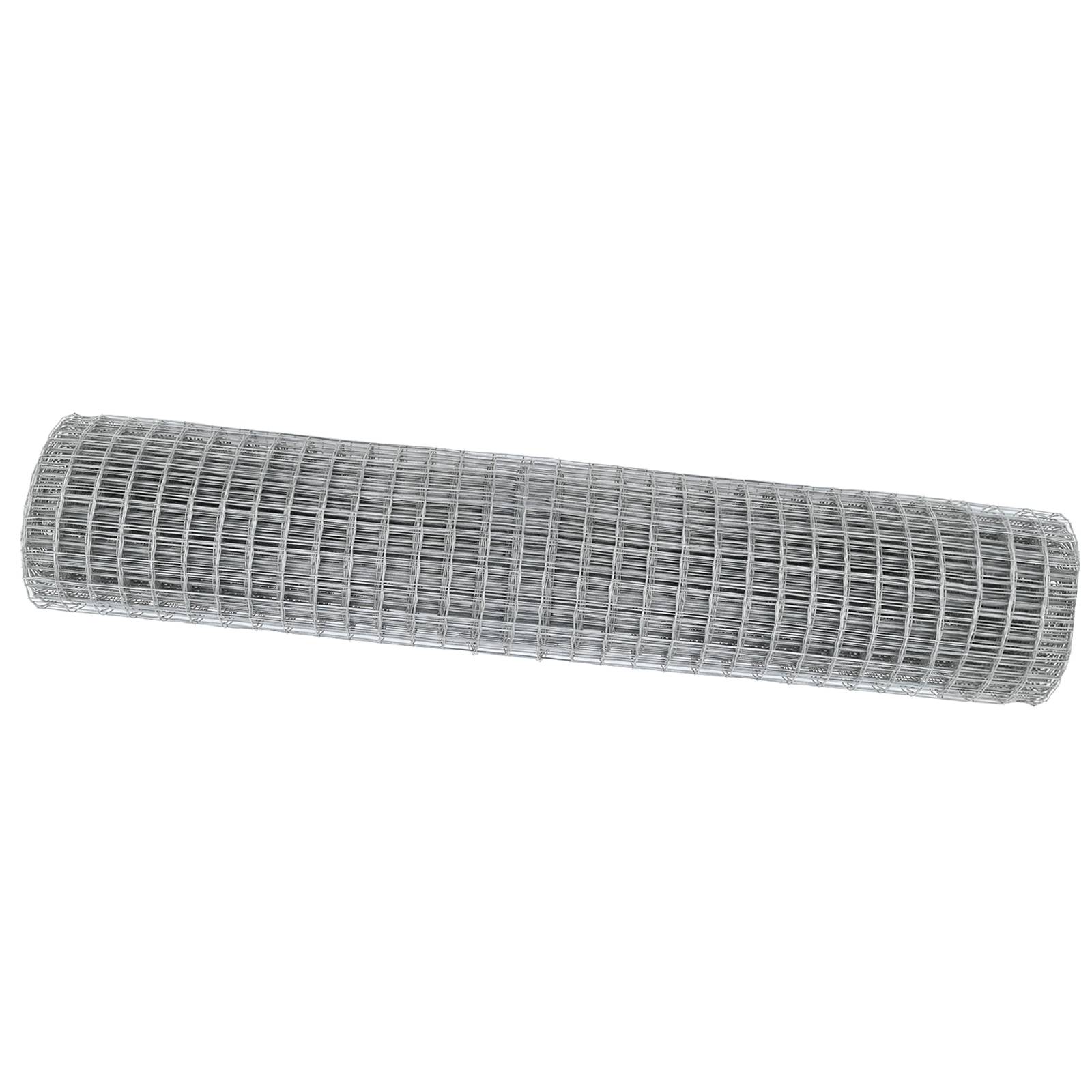 vidaXL Eurozaun 1,6x10 m Feuerverzinkter Stahl