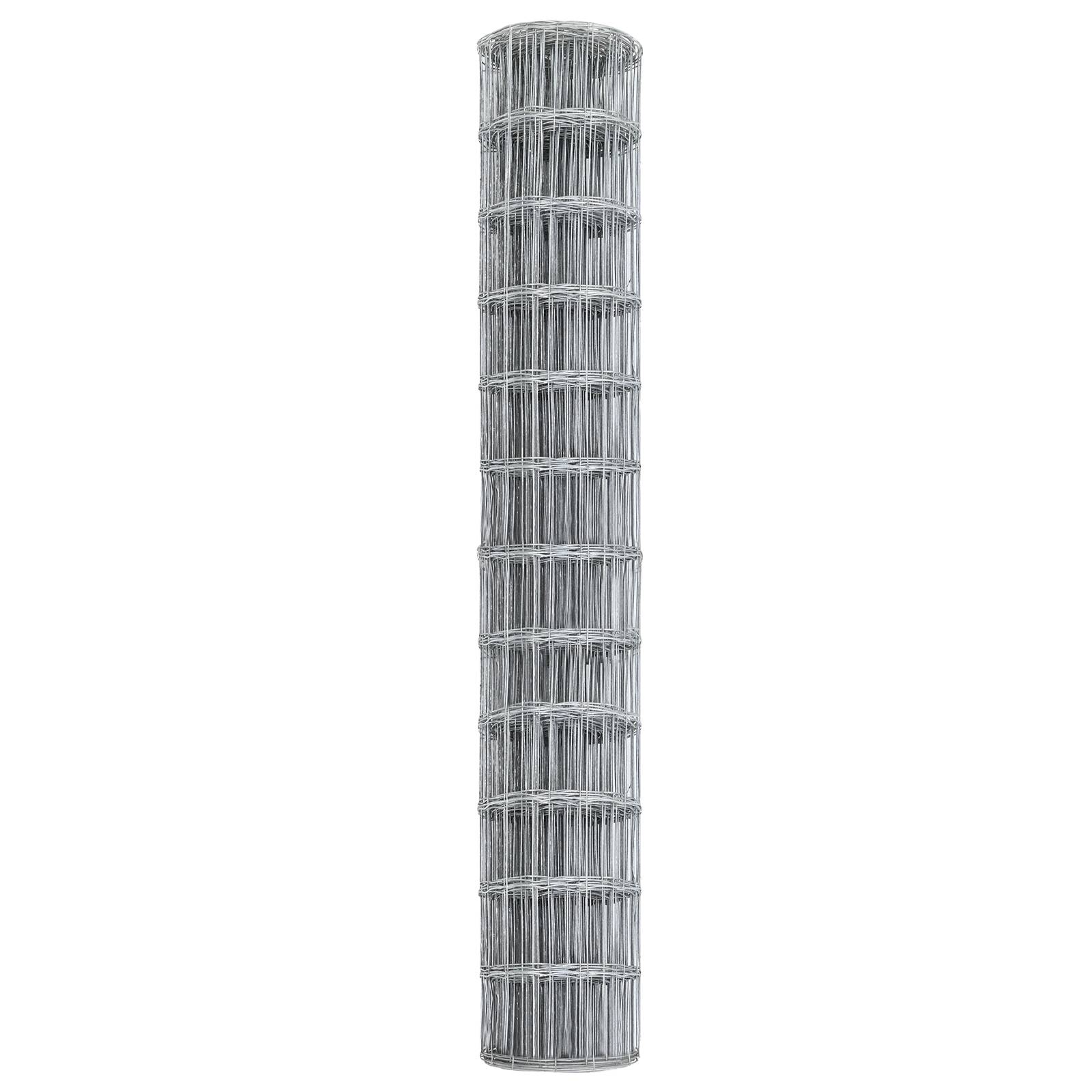vidaXL Eurozaun 1.2x10 m Vergälter Stahl