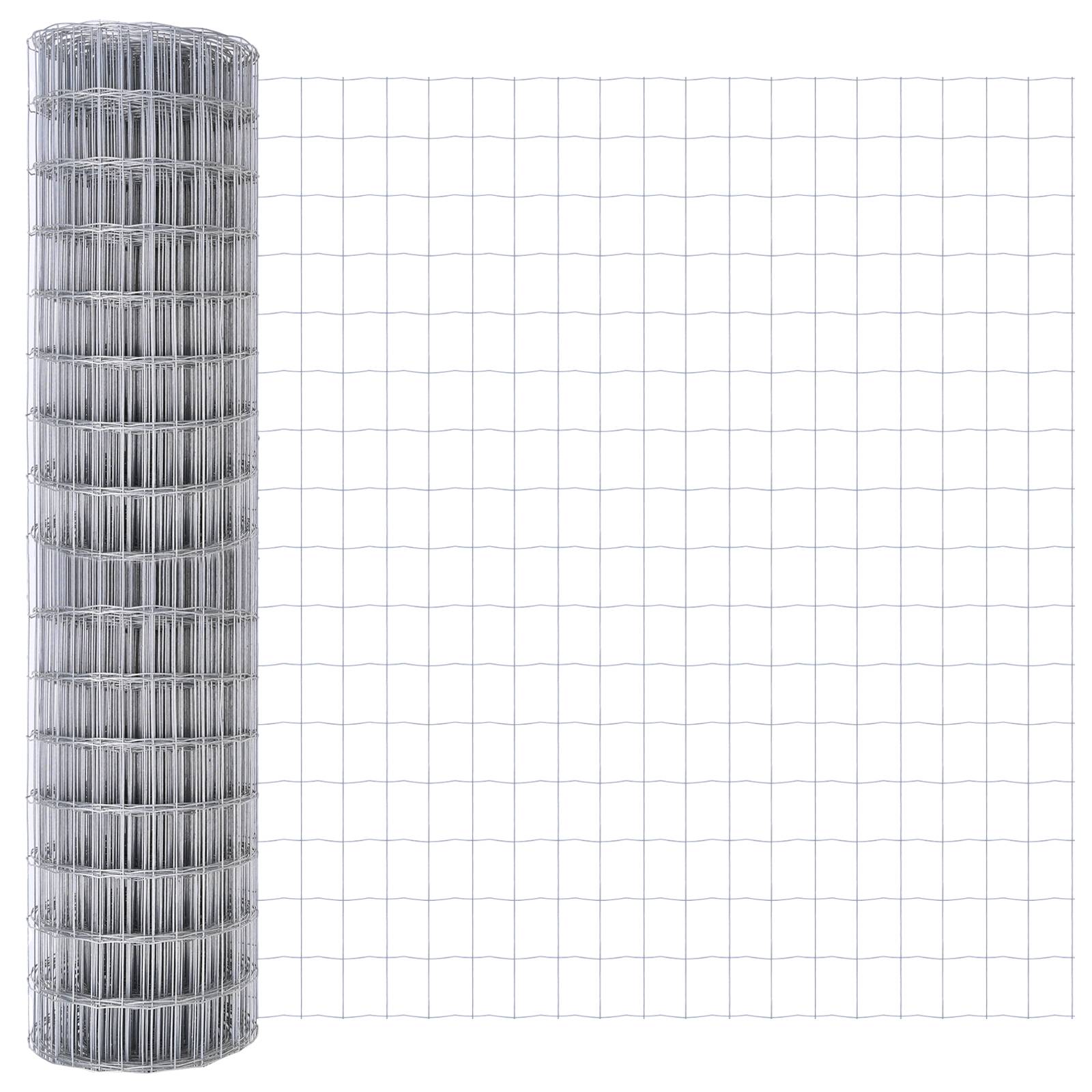 vidaXL Euro-Zaun 1,4x10 m Feuerverzinkter Stahl