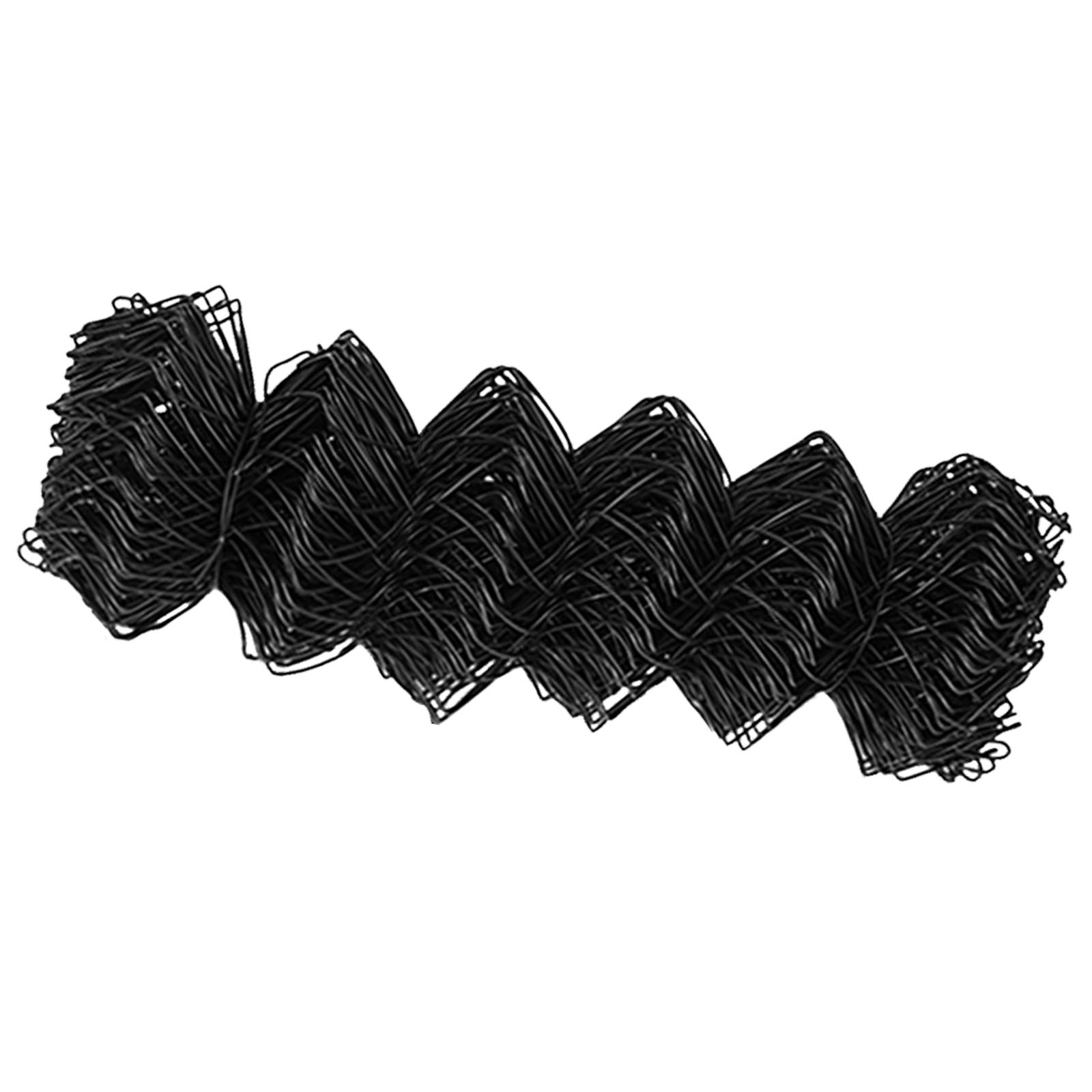 vidaXL Kettenzaun Grau 0,4x25 m Stahl