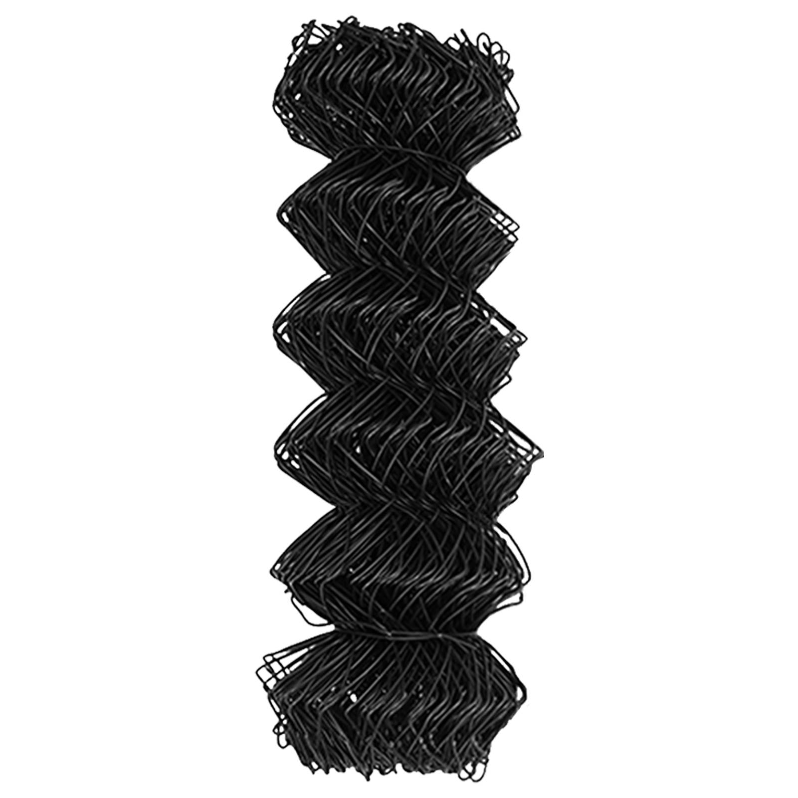 vidaXL Kettenzaun Grau 0,4x25 m Stahl