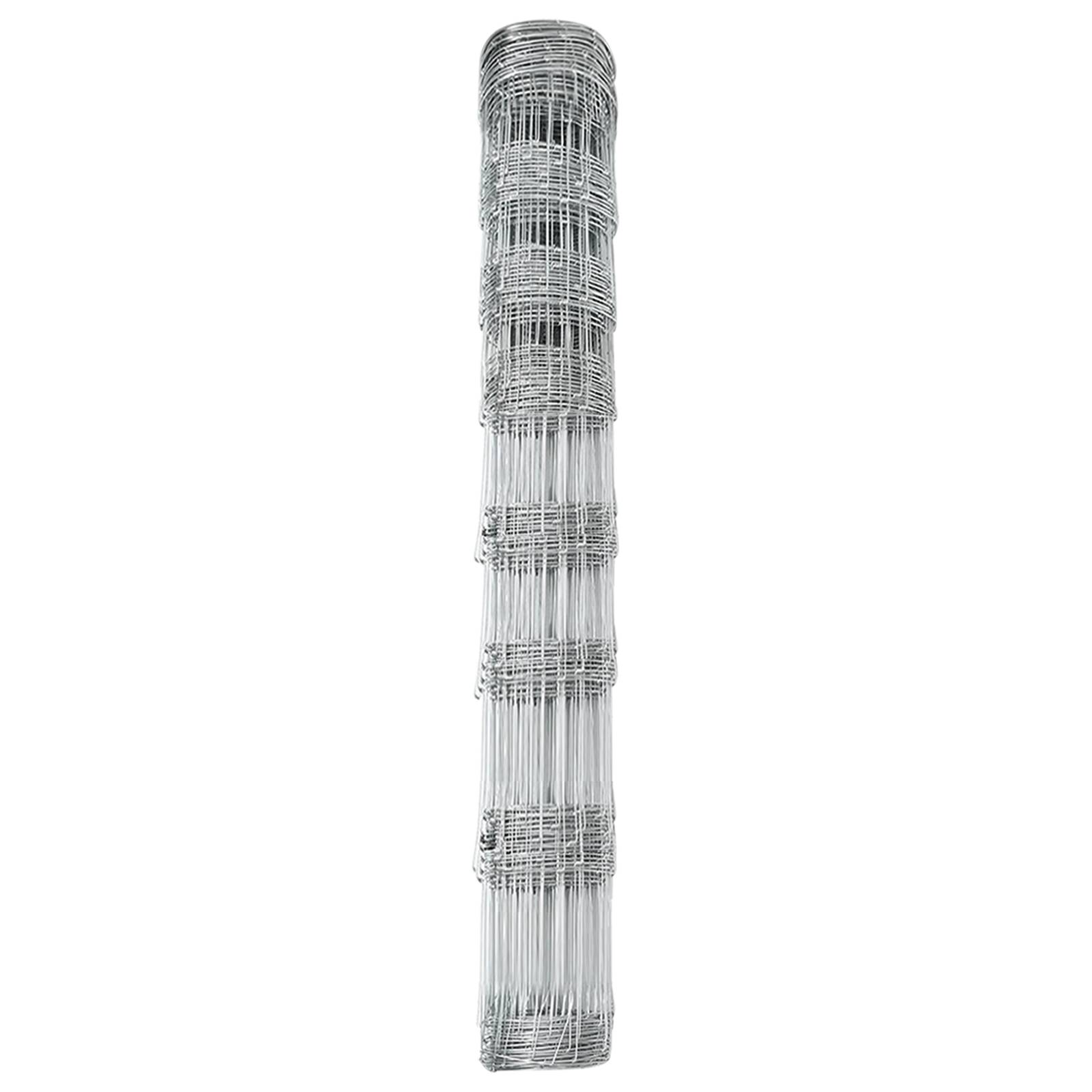 vidaXL Feldzaun 1x25 m Verzinkter Stahl