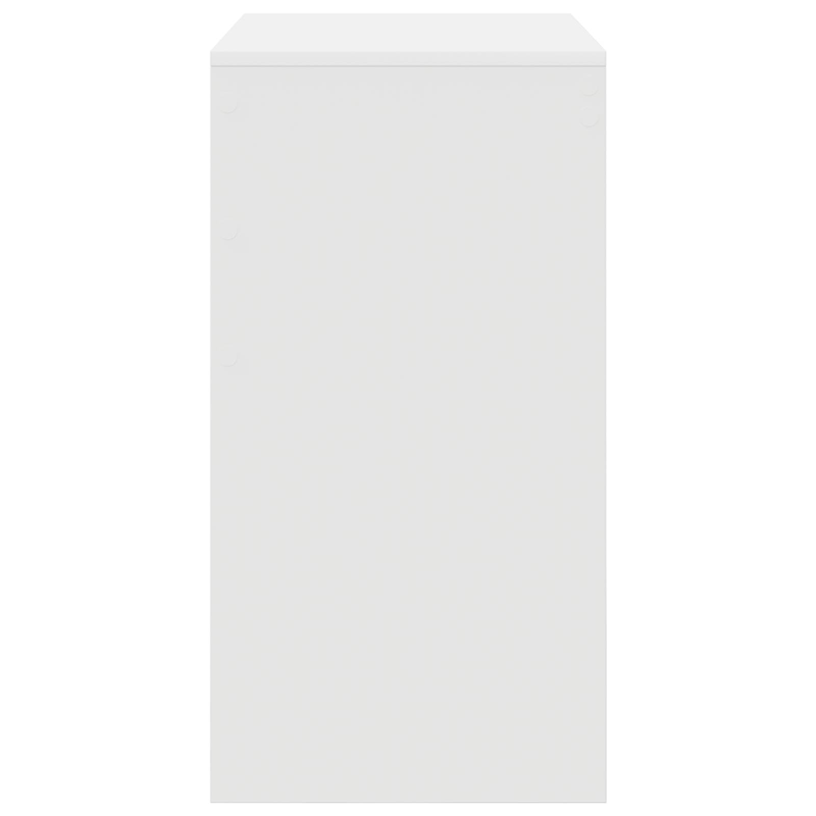 vidaXL Schreibtisch Weiß Holzwerkstoff 70 x 40 x 76 cm Schlicht