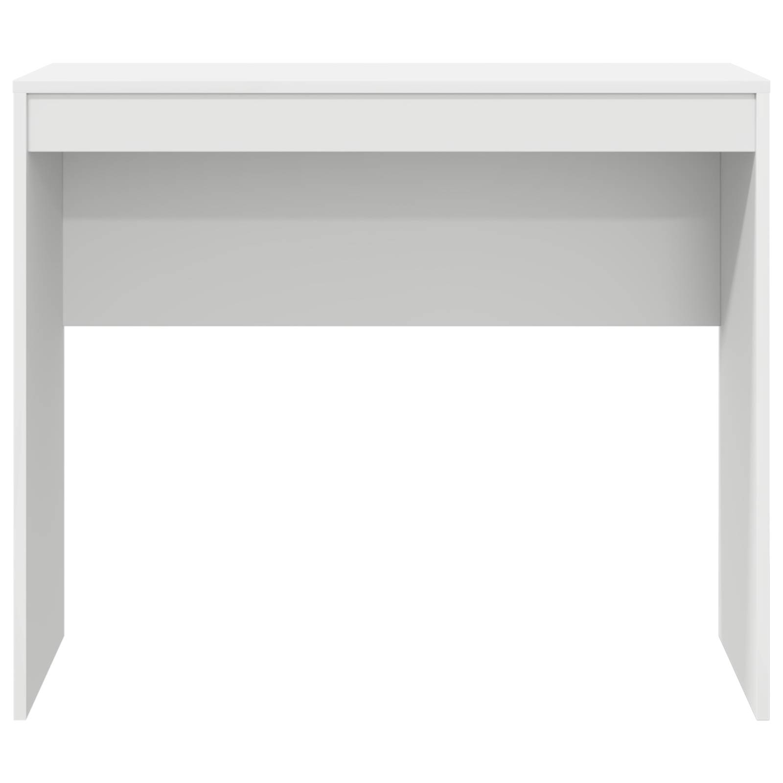 vidaXL Schreibtisch Weiß Holzwerkstoff Mittel Minimalistisch