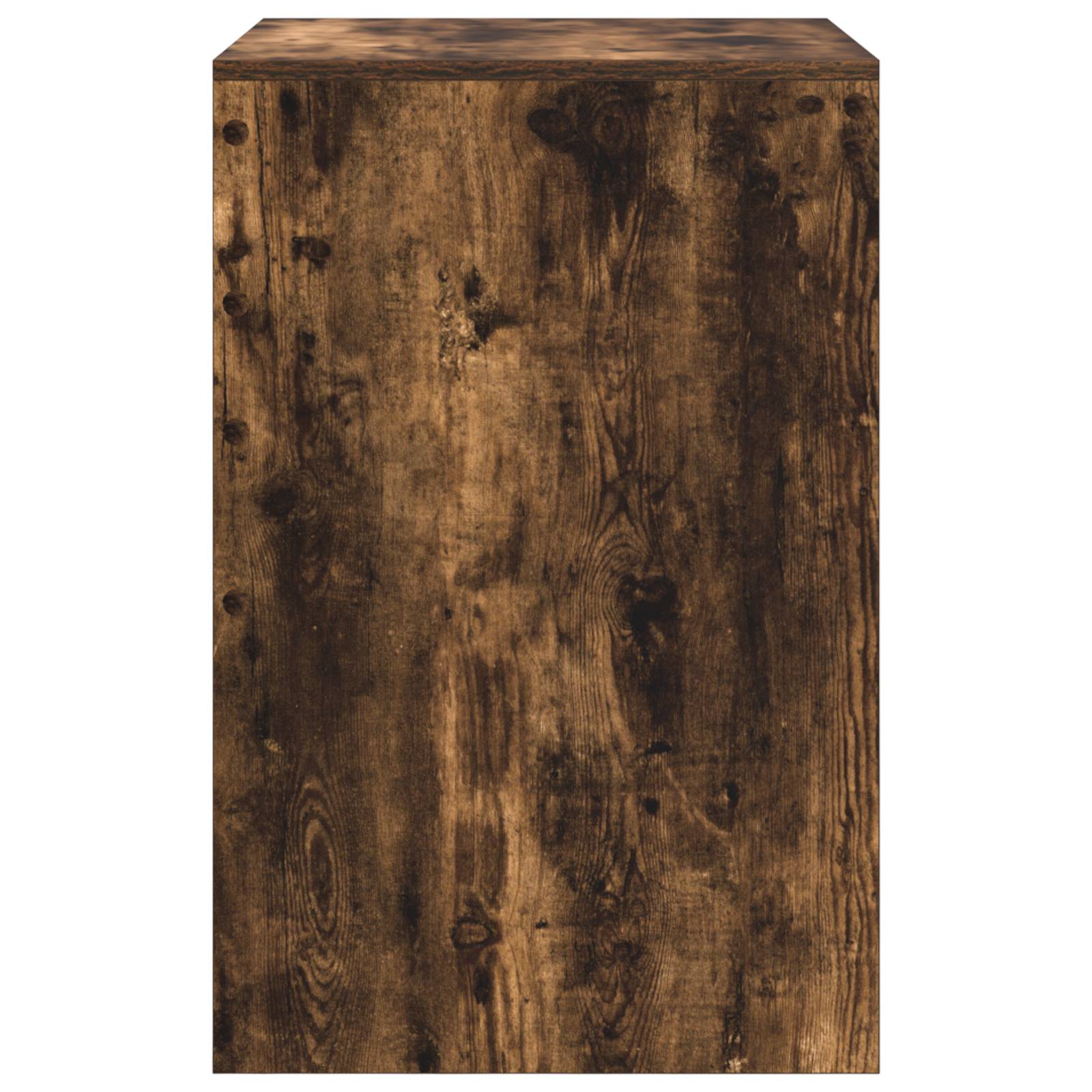 vidaXL Schreibtisch Geräucherter Eiche Engineered Wood 60 x 50 x 76 cm