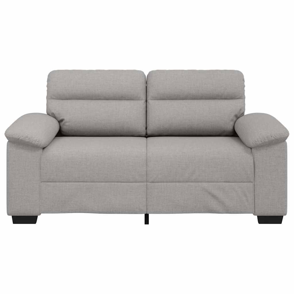 vidaXL 2-Sitzer-Sofa Wolkengrau 120 cm Stoff