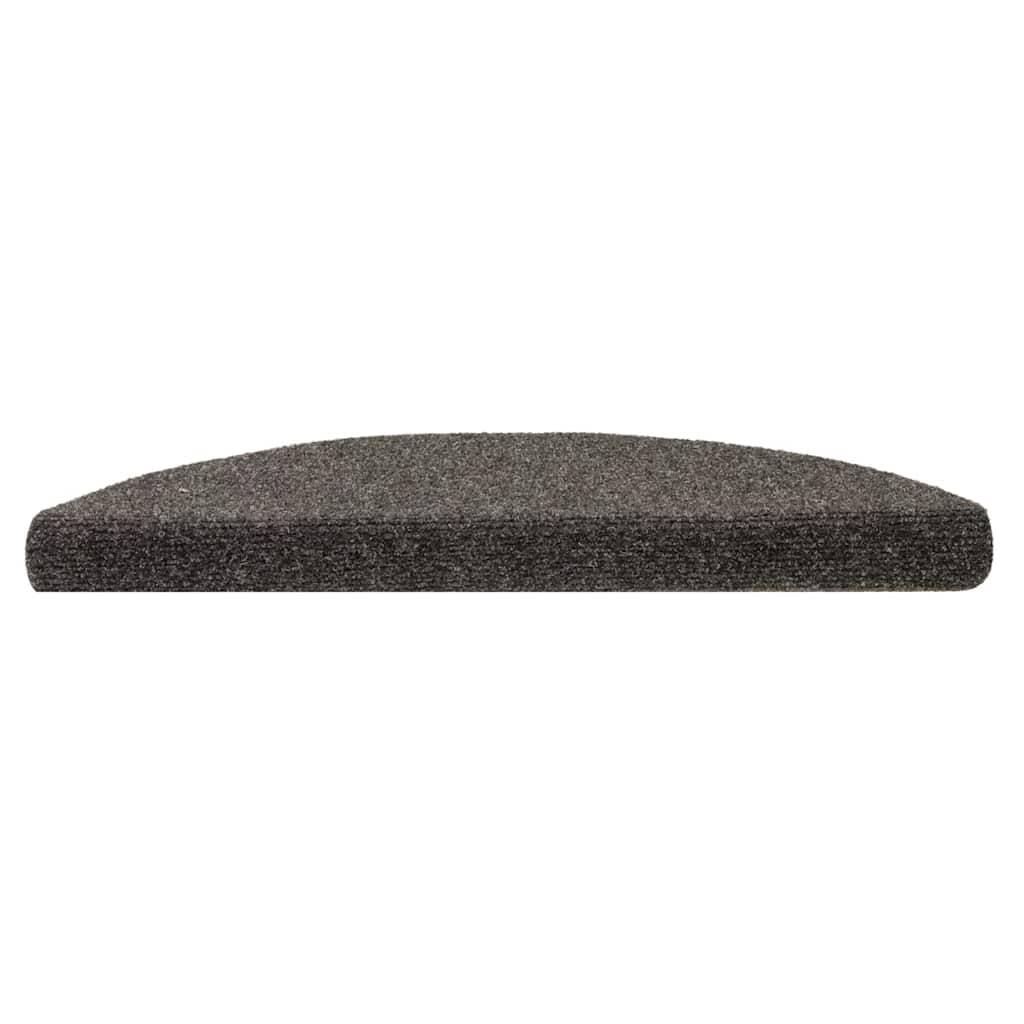 vidaXL Selbstklebende Treppenmatten 5 Stk. Anthrazit 56x17x3 cm