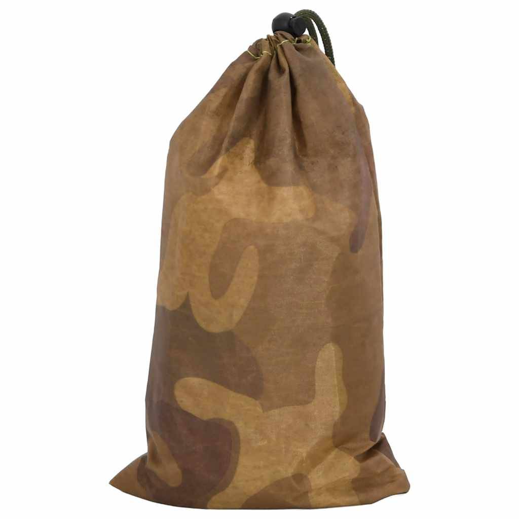 vidaXL Tarnnetz mit Aufbewahrungstasche 525x205 cm Sandfarbe