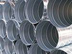 Rokaflex Wickelfalzrohr verzinkt 3000mm, DIN EN 12237 DN 250