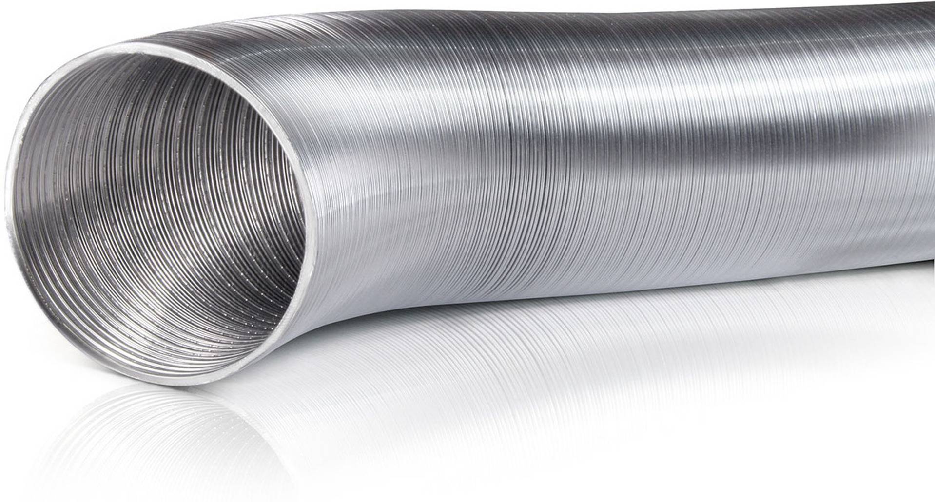 Rokaflex Alu-flex Rohr 5000mm gestaucht 1,2 Meter DN 100