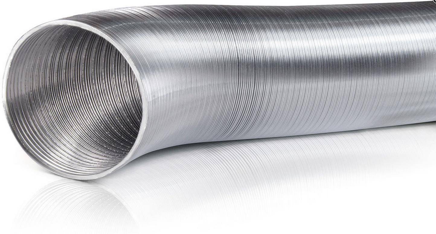 Rokaflex Alu-flex Rohr 5000mm gestaucht 1,2 Meter DN 80