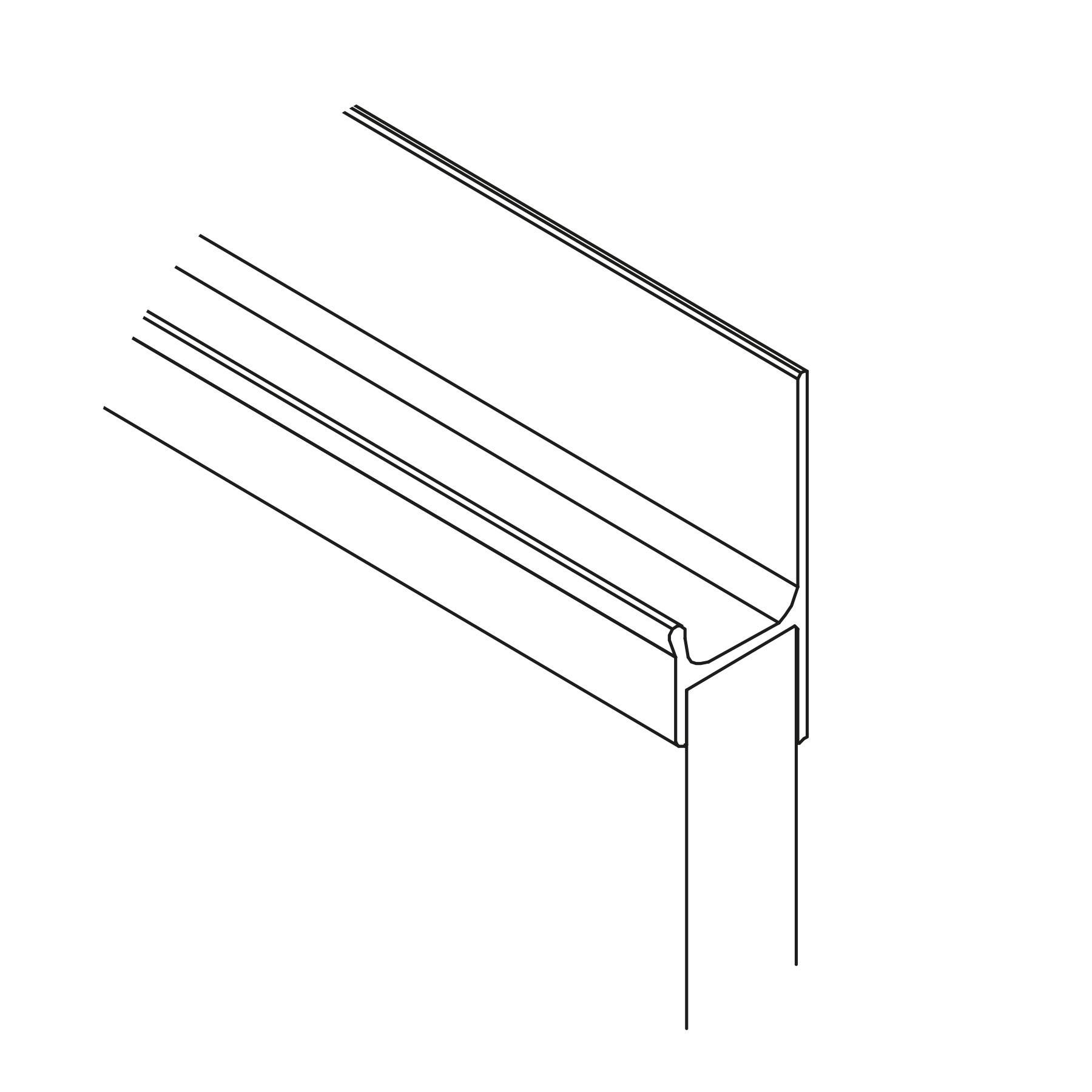 Salgar Griff SPIRIT 1000 GLOSS ANODIZED